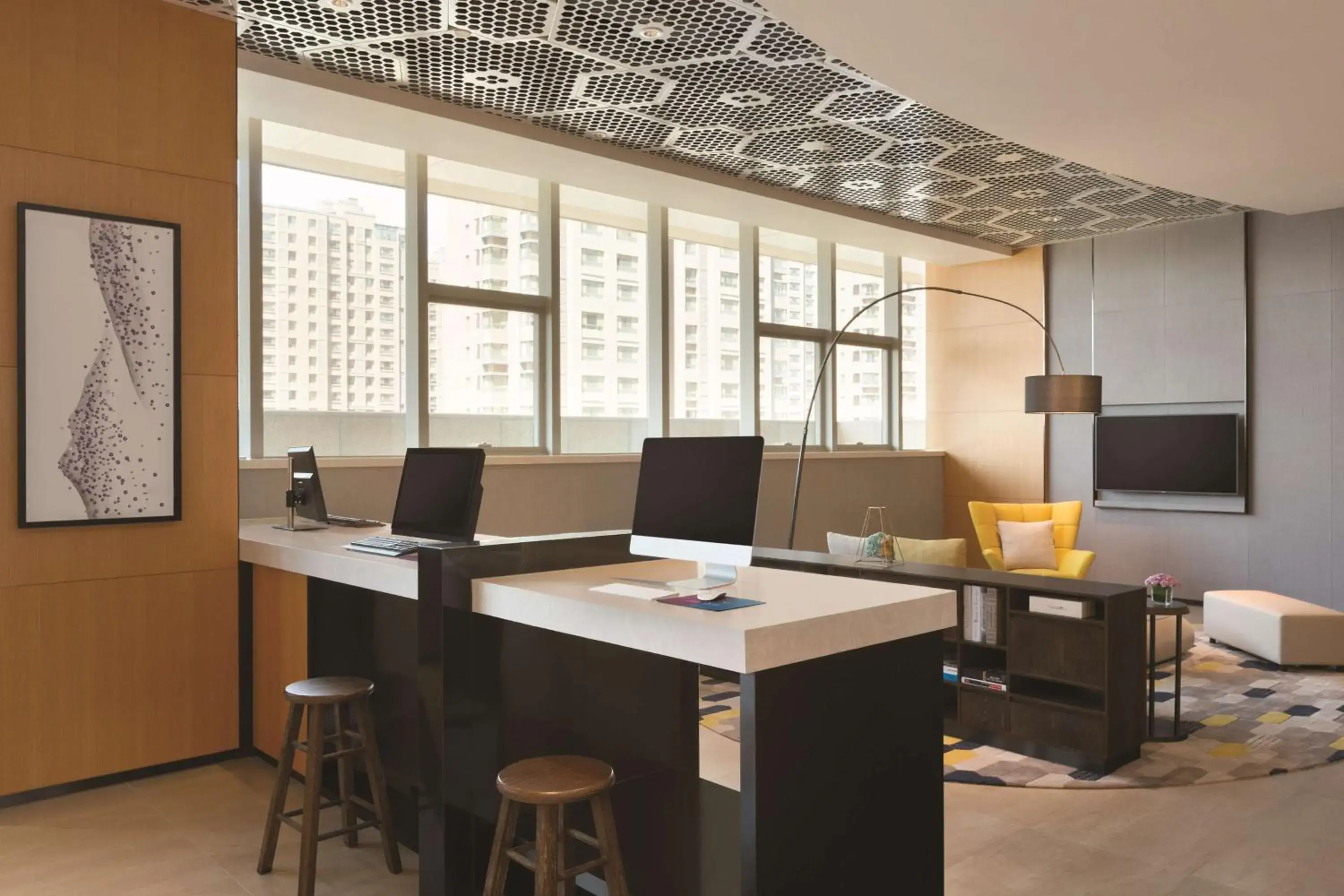 Lobby or reception in Hyatt Place Yinchuan Yuecaicheng Lobby or reception in Hyatt Place Yinchuan Yuecaicheng