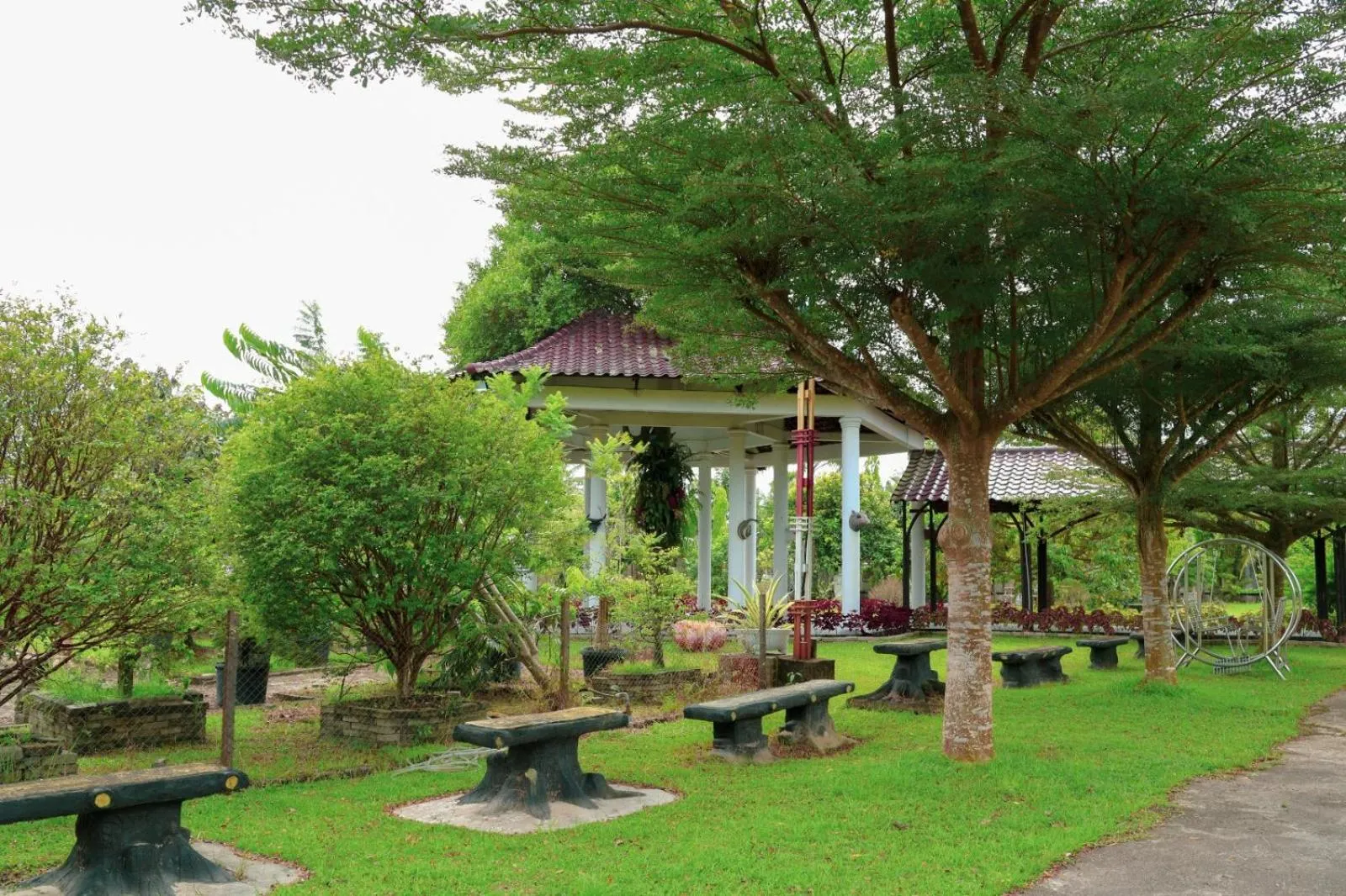 Garden in Thong's Inn Hotel Kualanamu