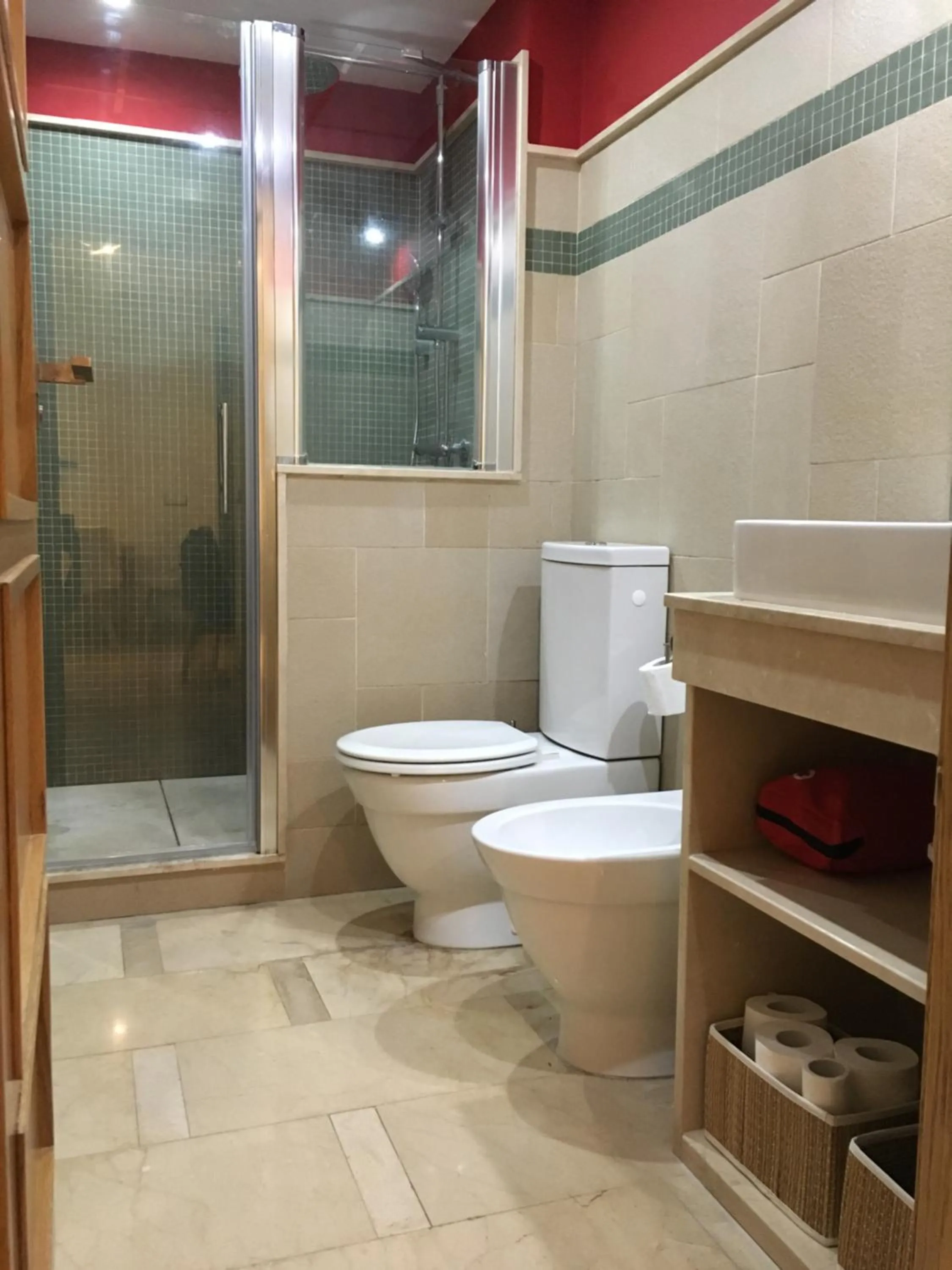 Bathroom in 1E Azofaifo St Apartment