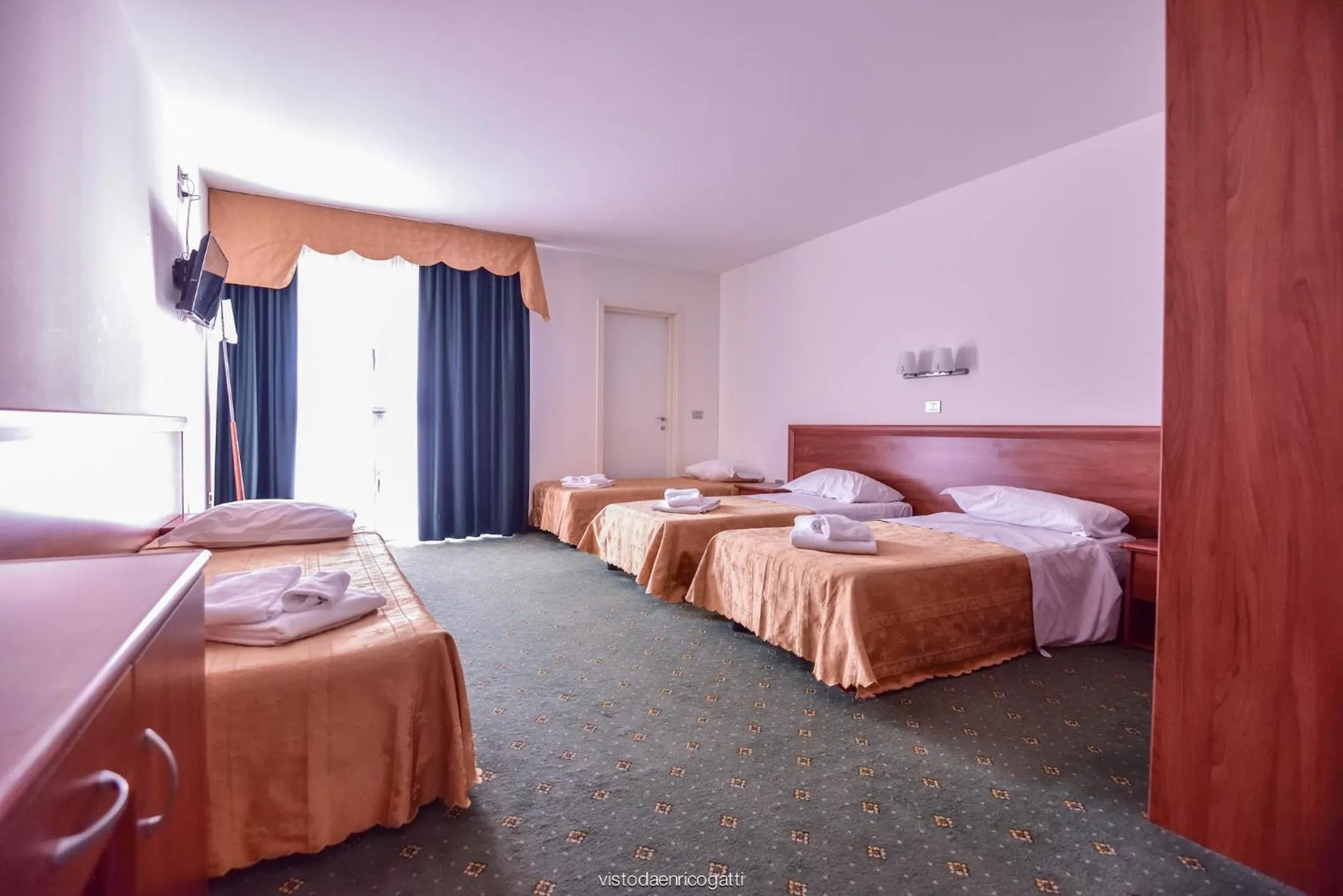 Bed in Standard Hotel Udine