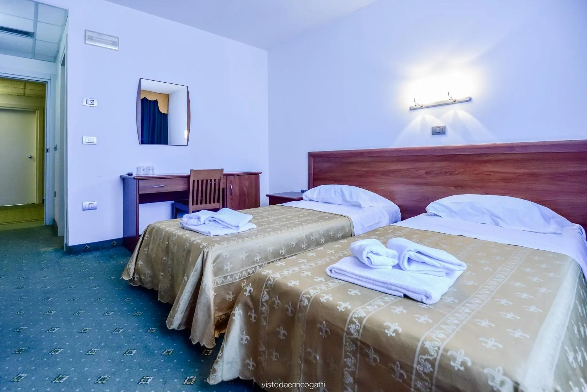 Photo of the whole room, Bed in Standard Hotel Udine