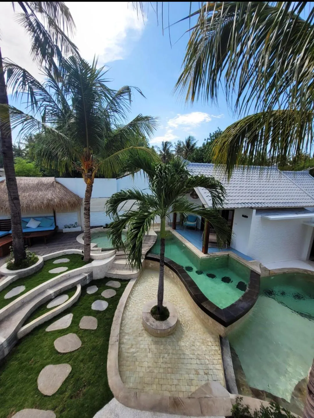 Garden in The White Key Luxury Villas
