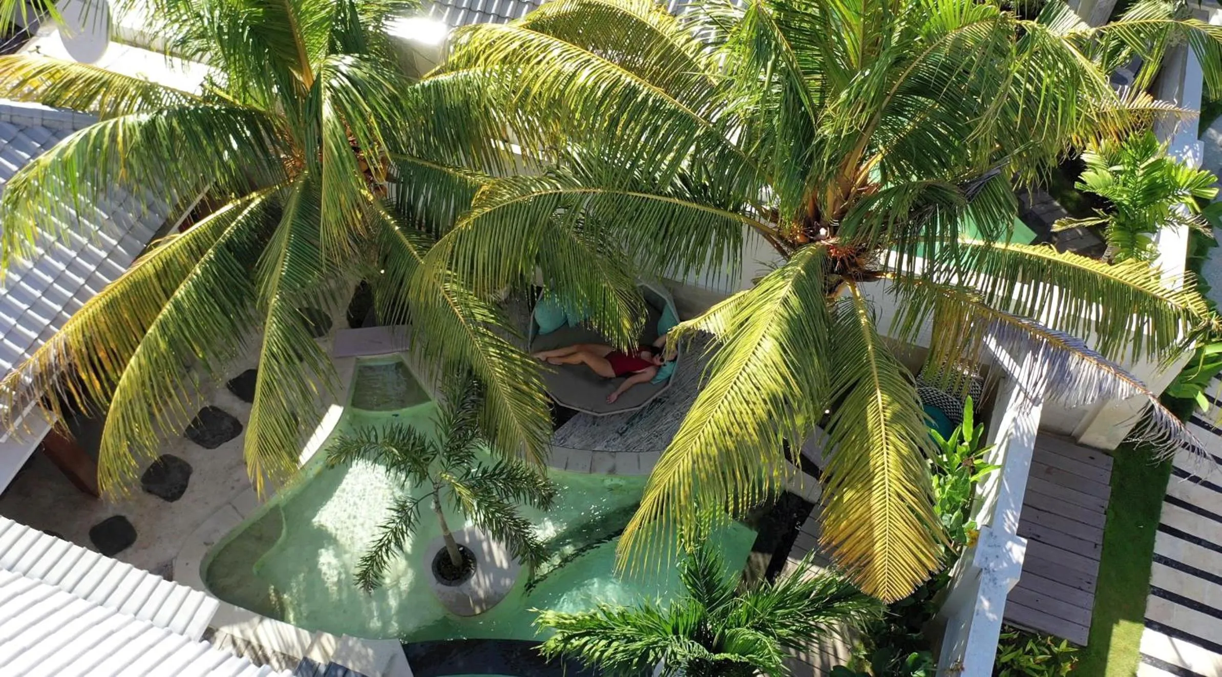 Pool view in The White Key Luxury Villas