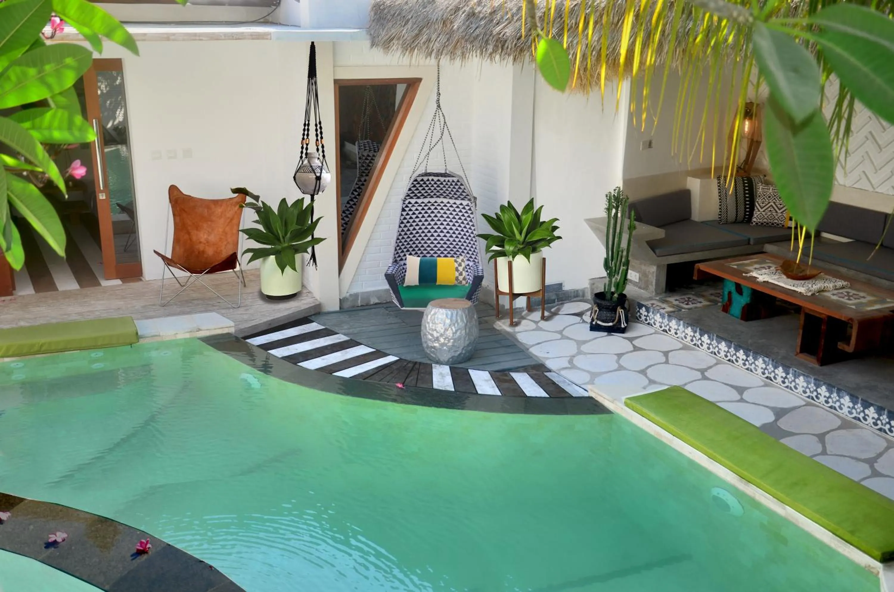 Balcony/Terrace in The White Key Luxury Villas