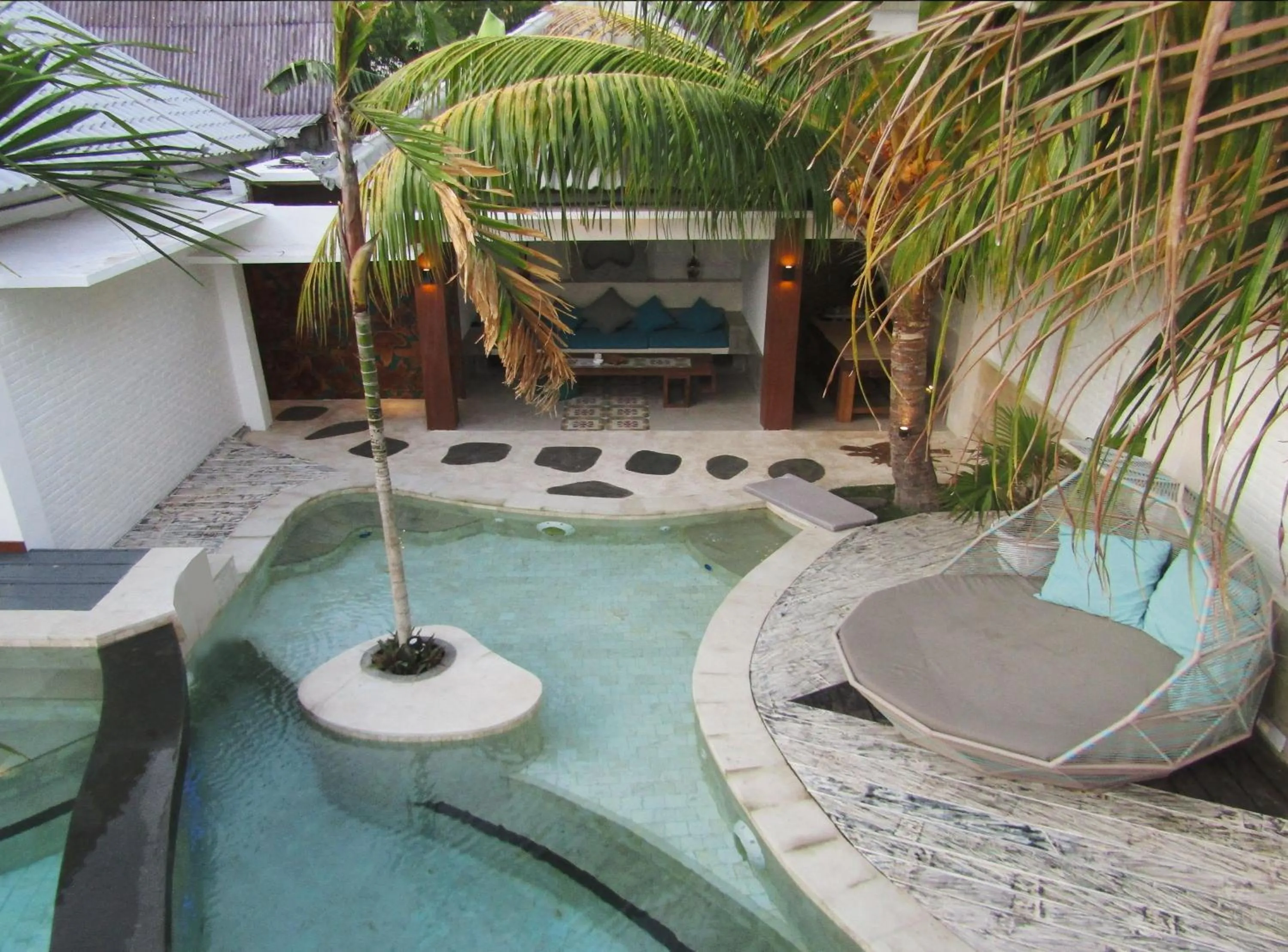 Pool view in The White Key Luxury Villas