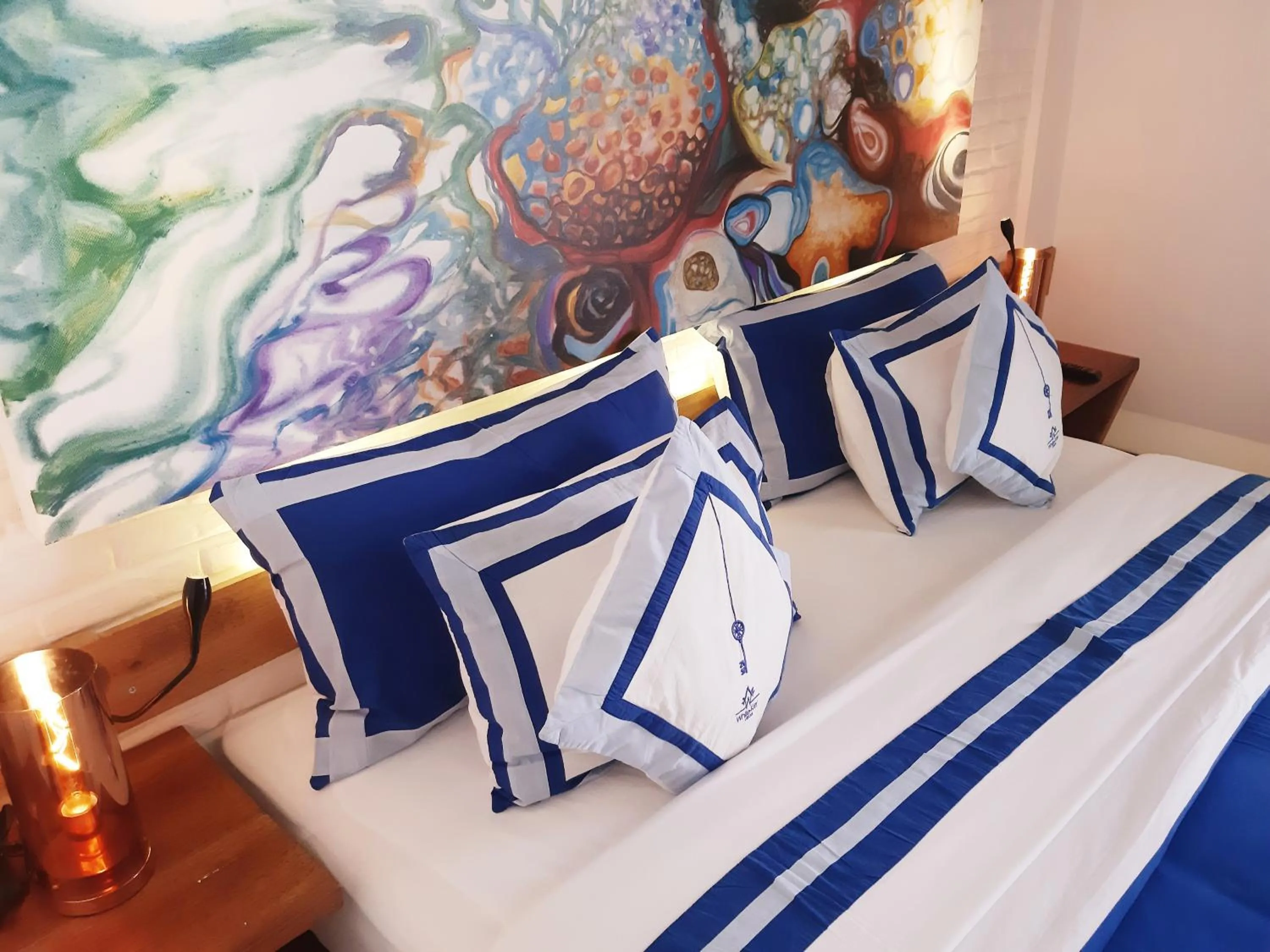 Bedroom, Bed in The White Key Luxury Villas