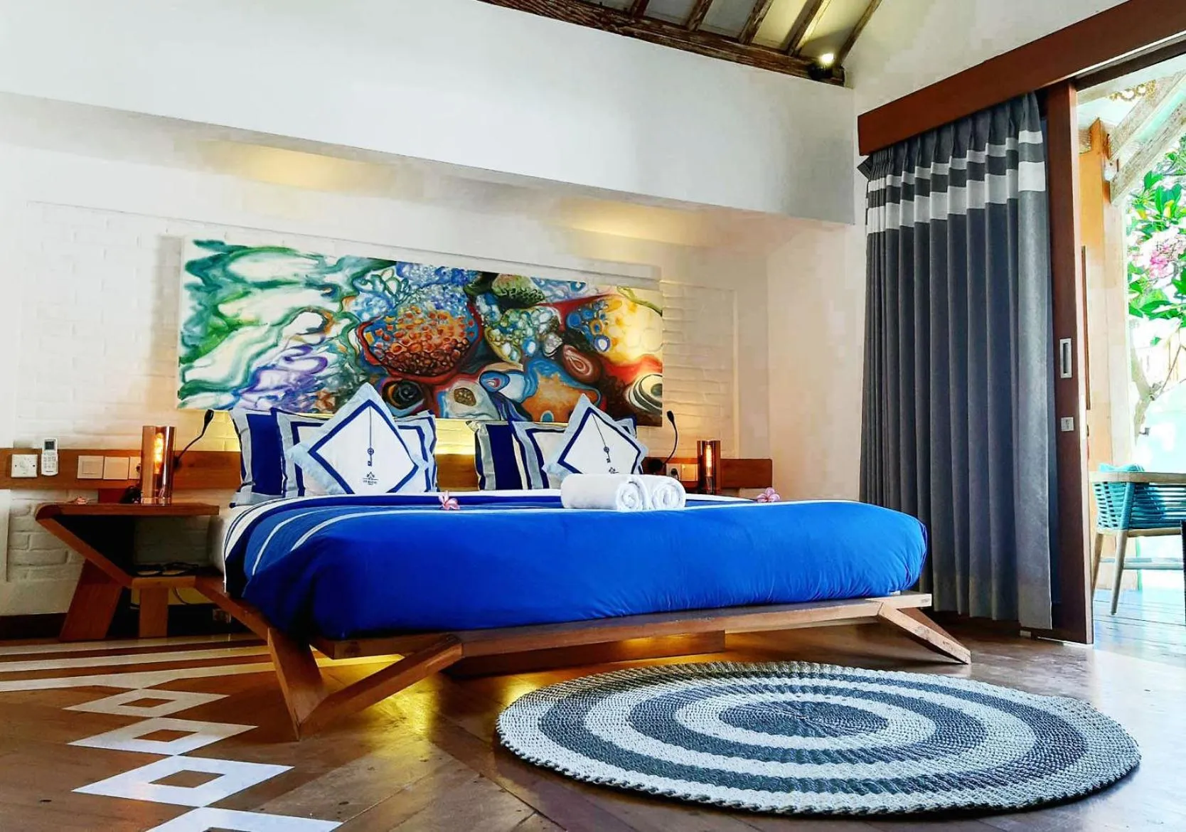 Bedroom, Bed in The White Key Luxury Villas