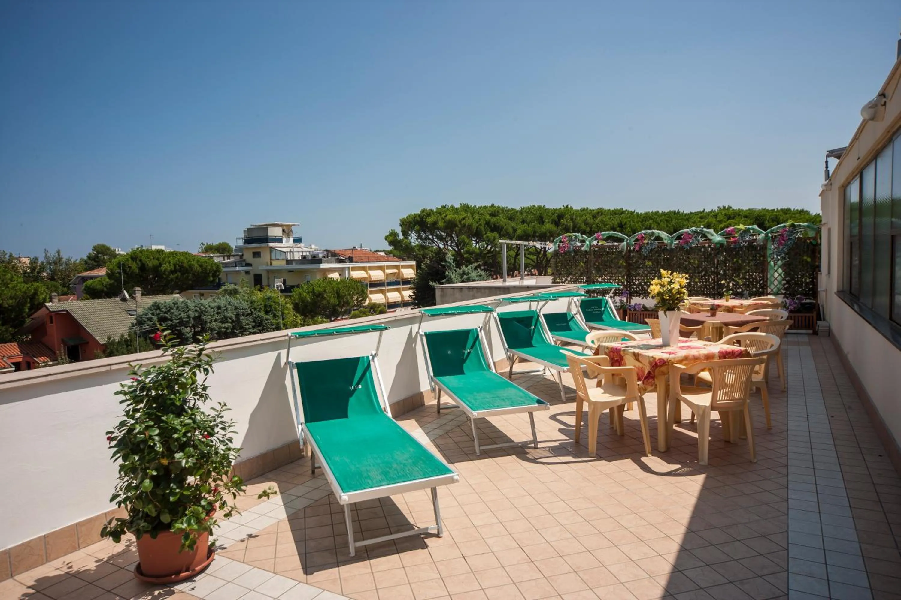 Balcony/Terrace in Hotel Taormina