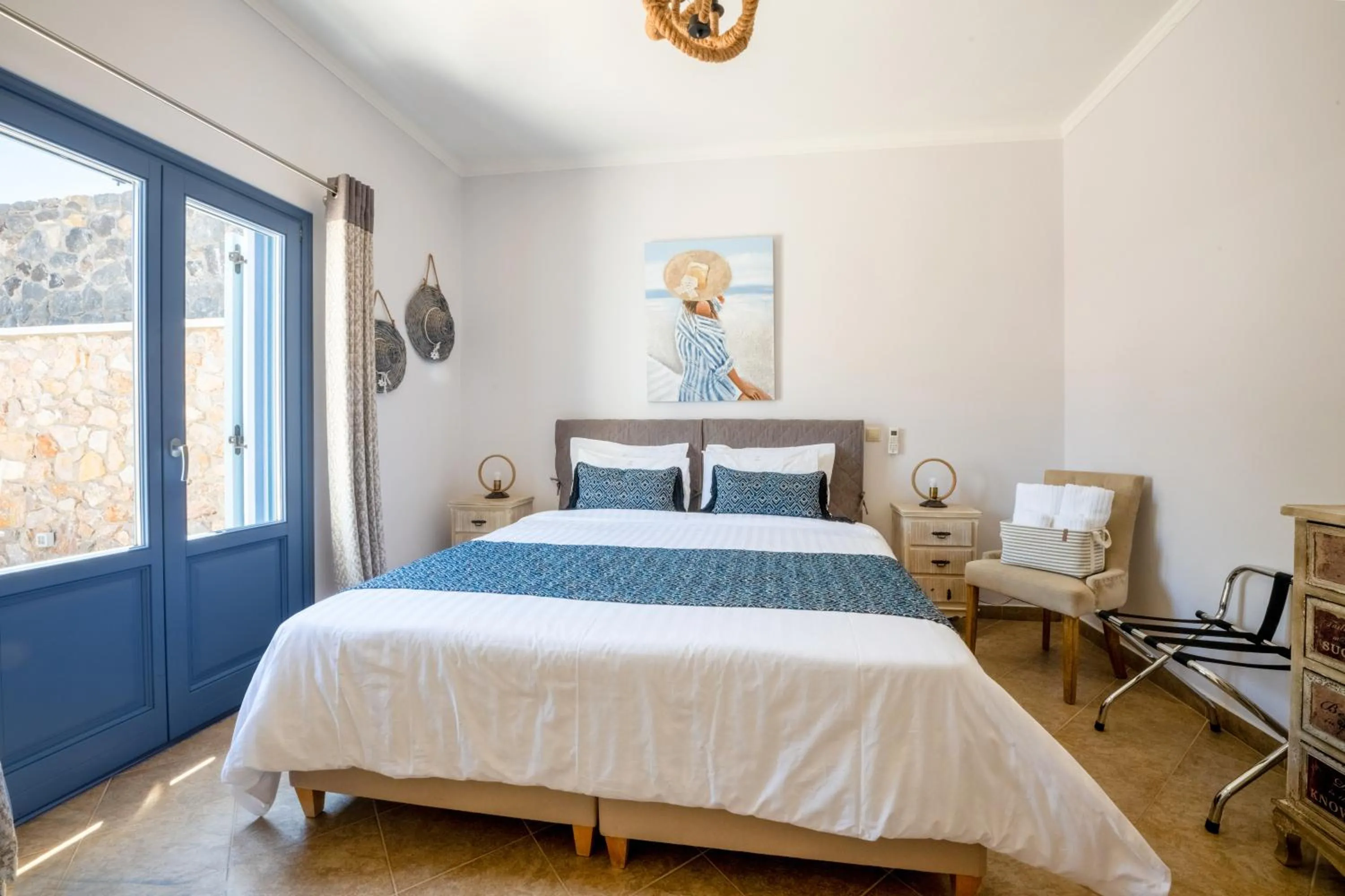 Bed in Modus Vivendi Villas