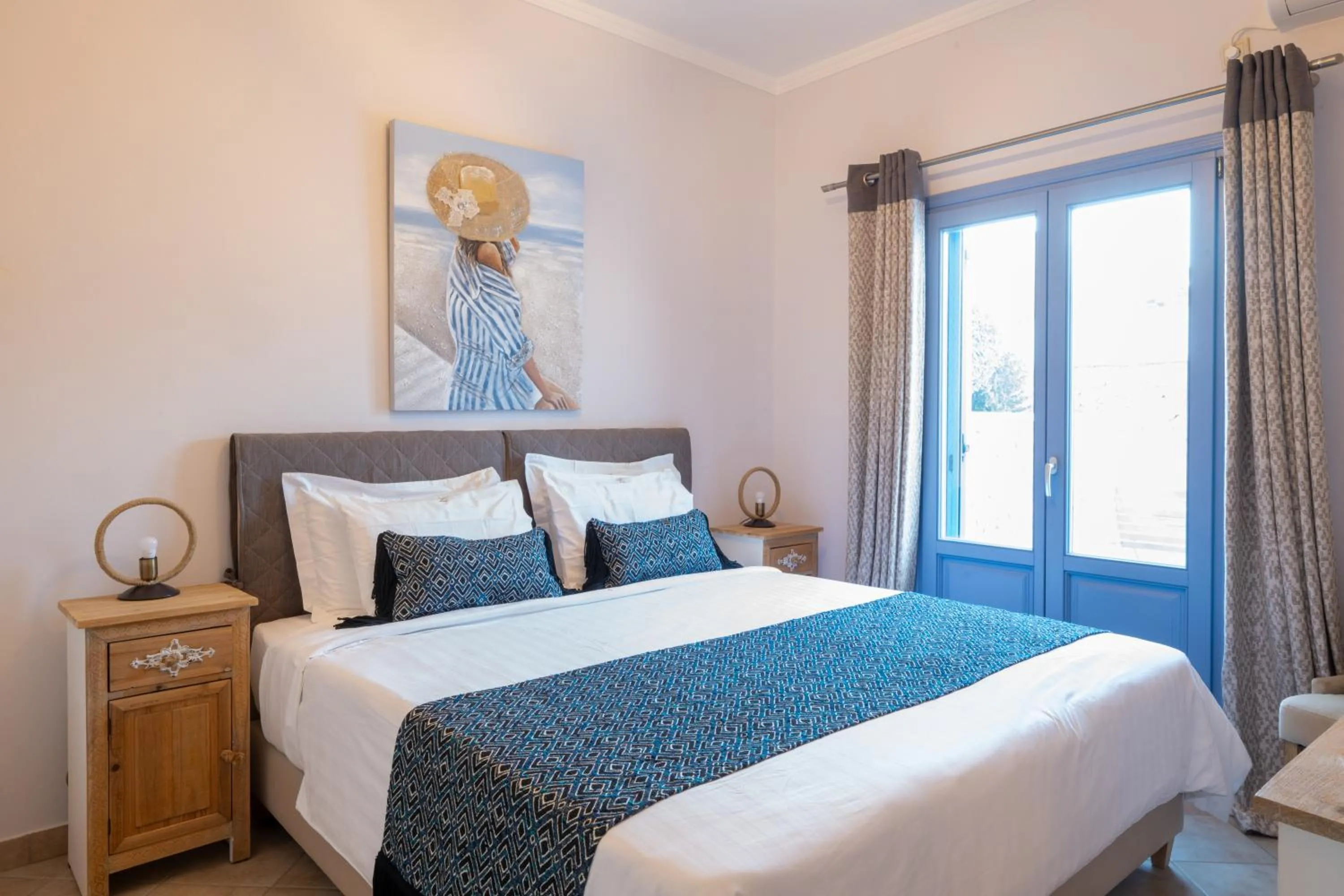 Bed in Modus Vivendi Villas