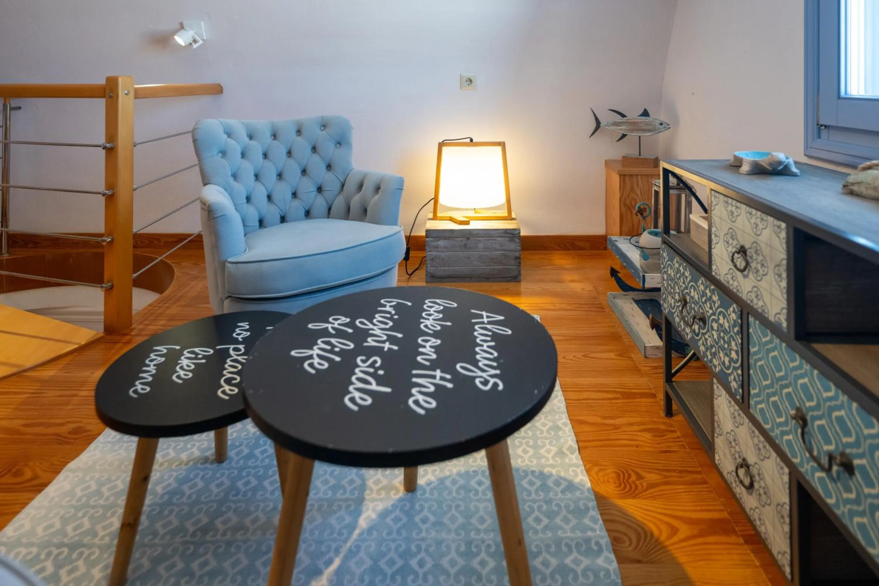 Seating area in Modus Vivendi Villas