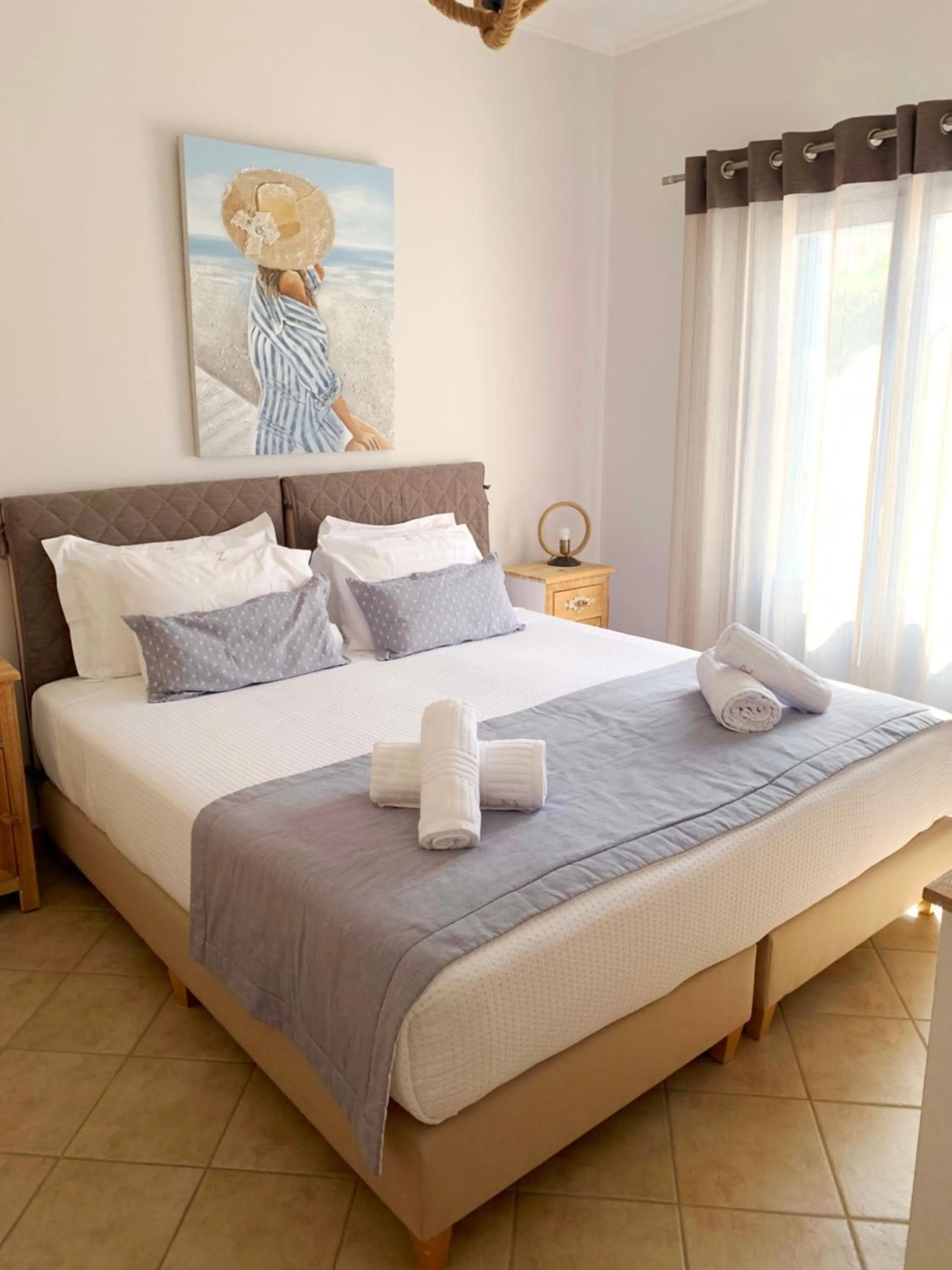 Bed in Modus Vivendi Villas