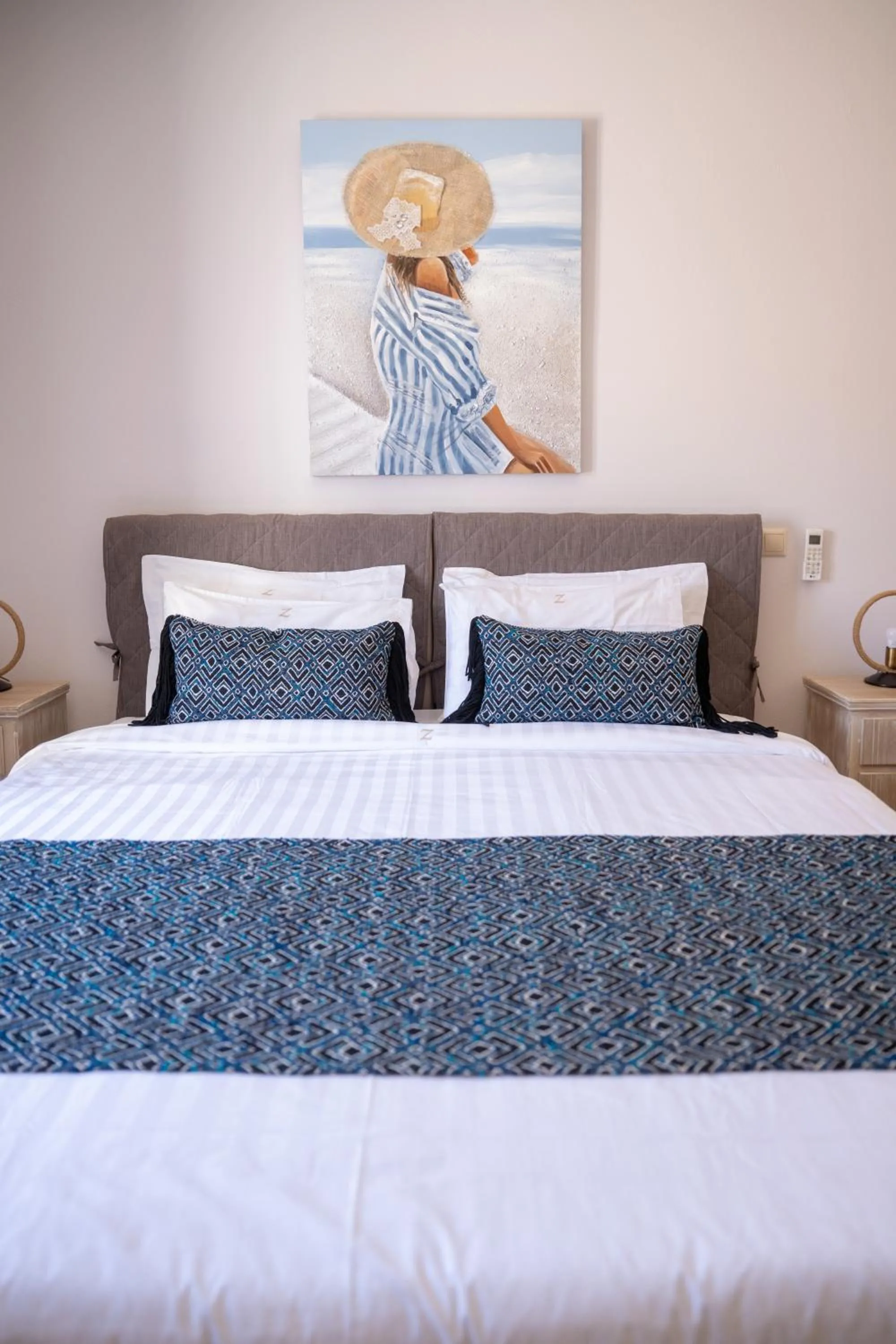 Bed in Modus Vivendi Villas