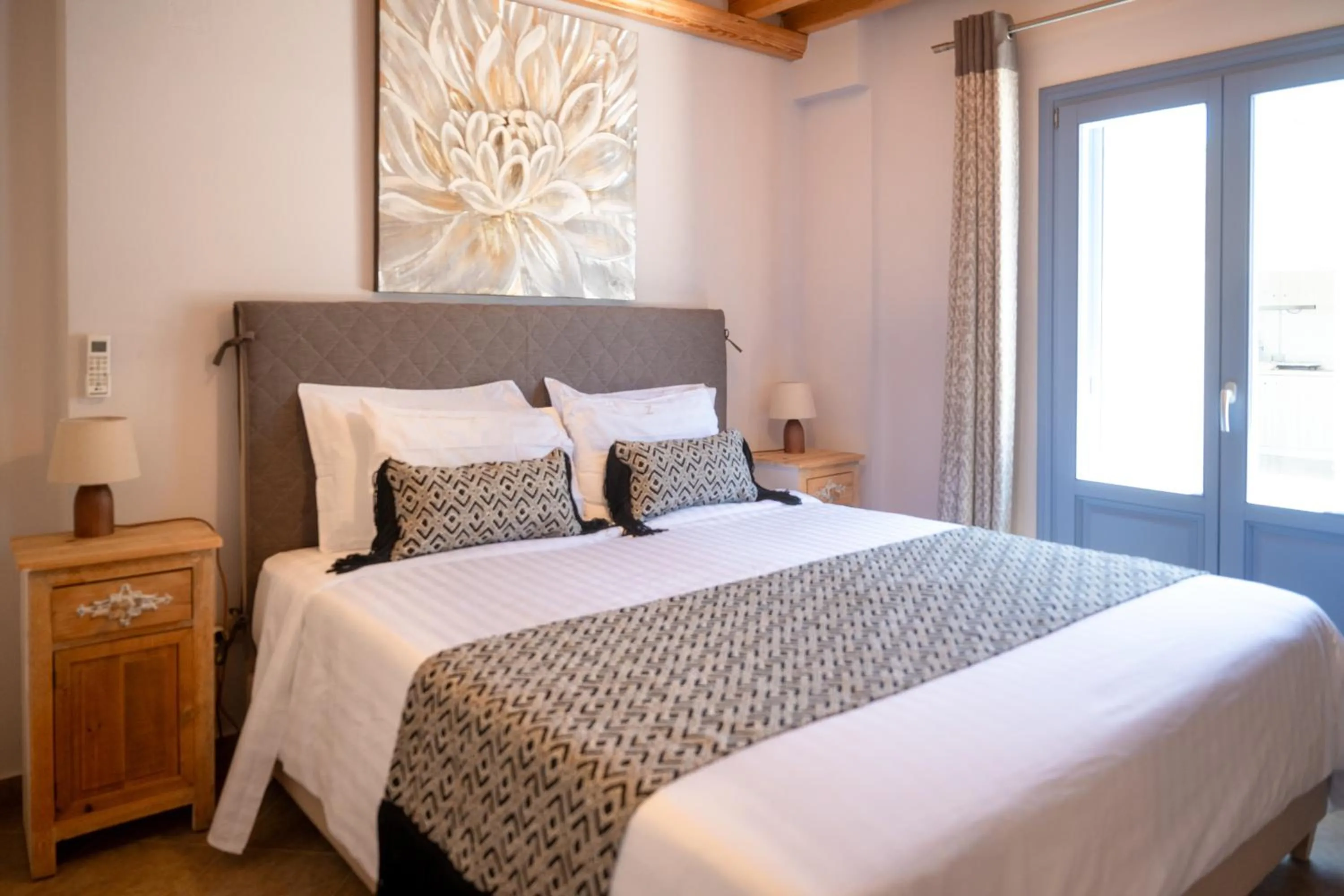 Bed in Modus Vivendi Villas