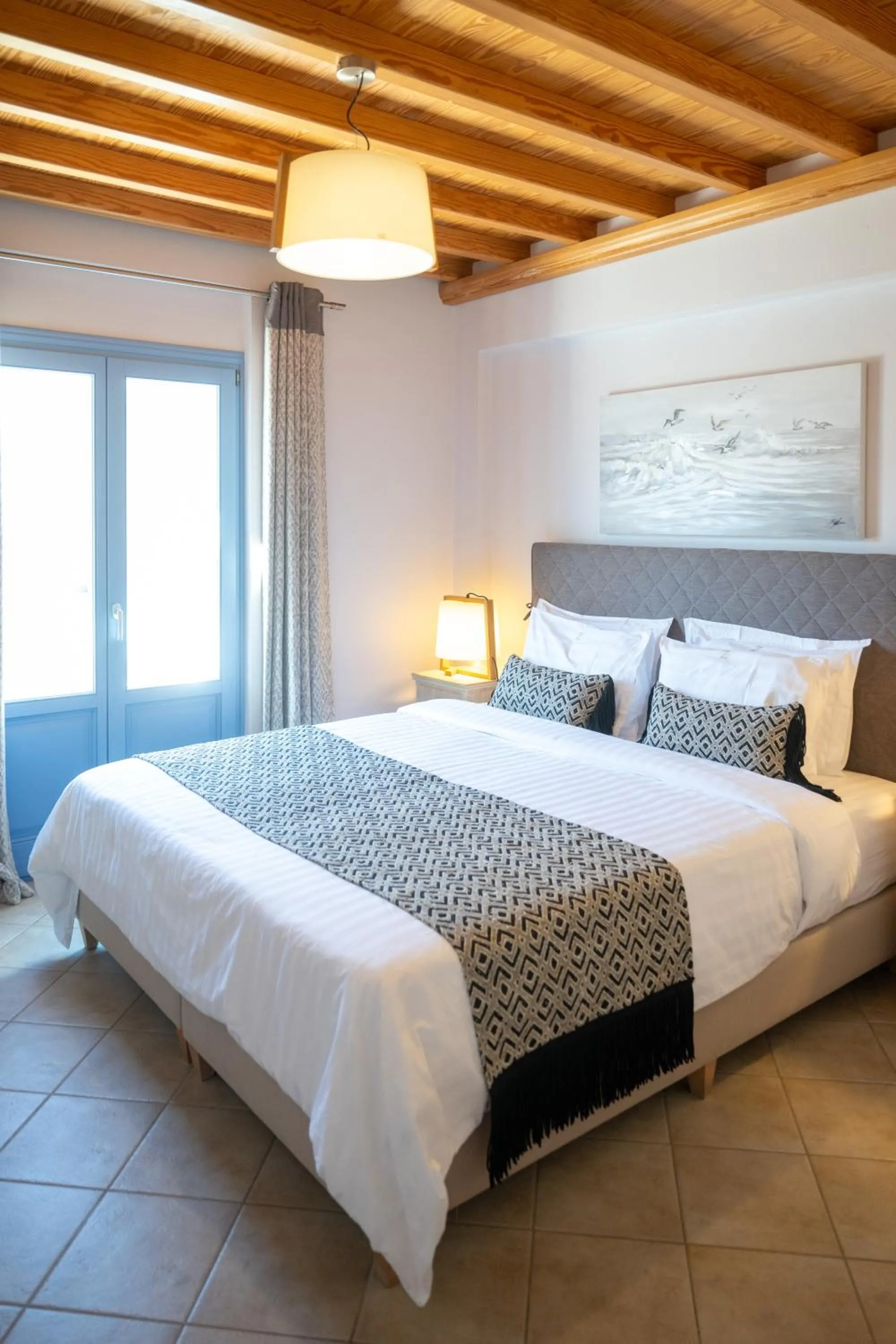 Bed in Modus Vivendi Villas