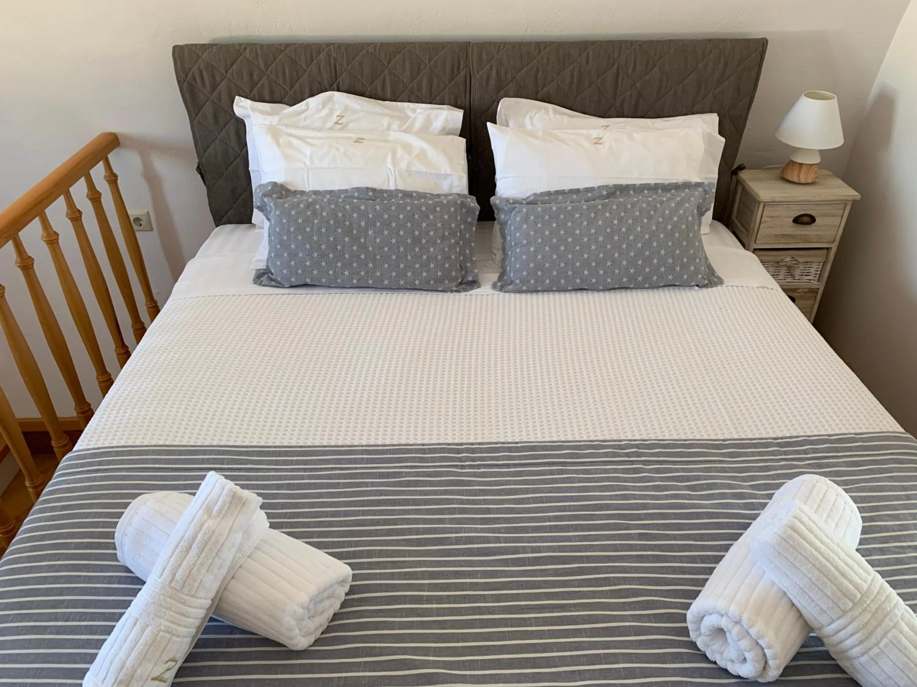 Bed in Modus Vivendi Villas