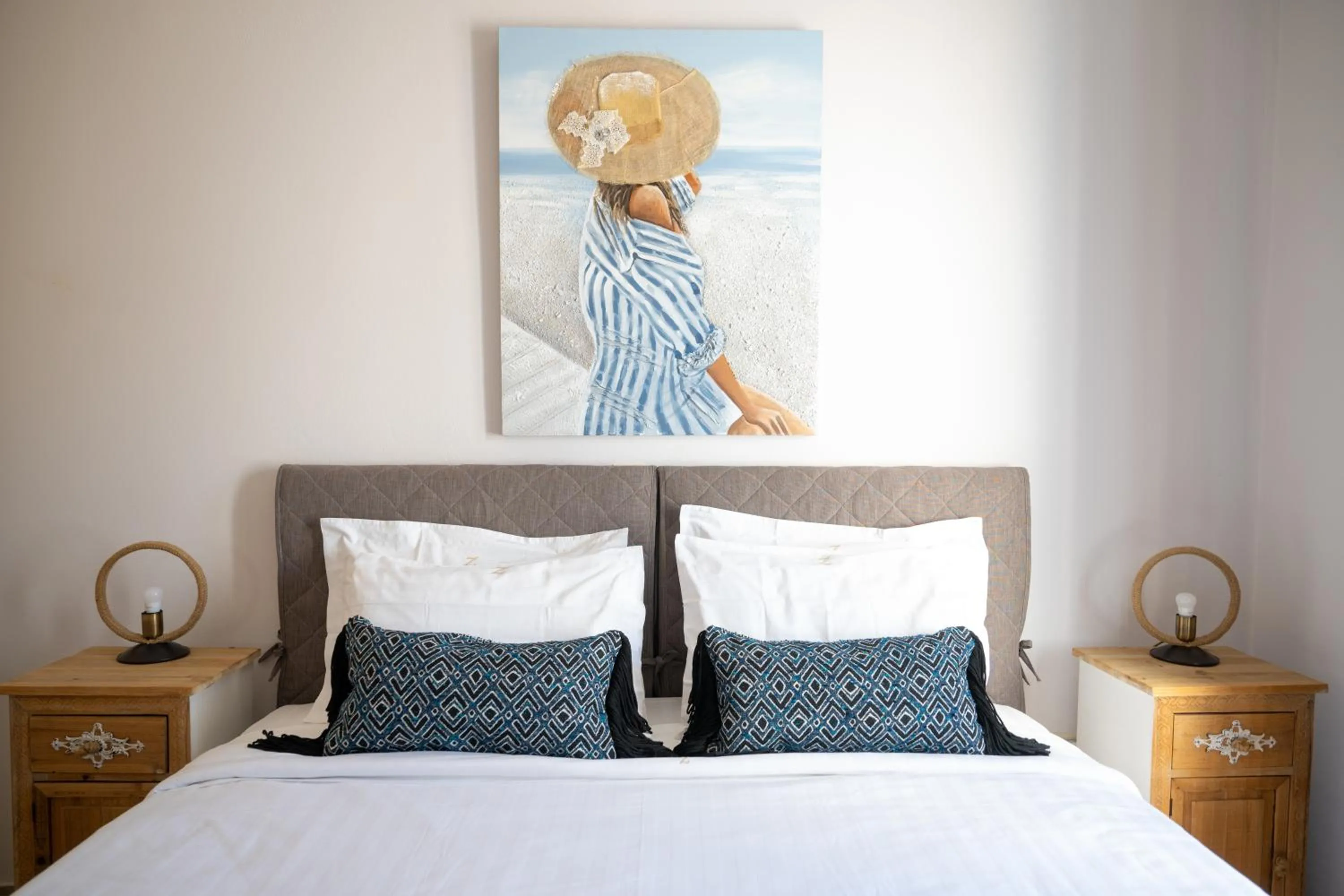 Bed in Modus Vivendi Villas
