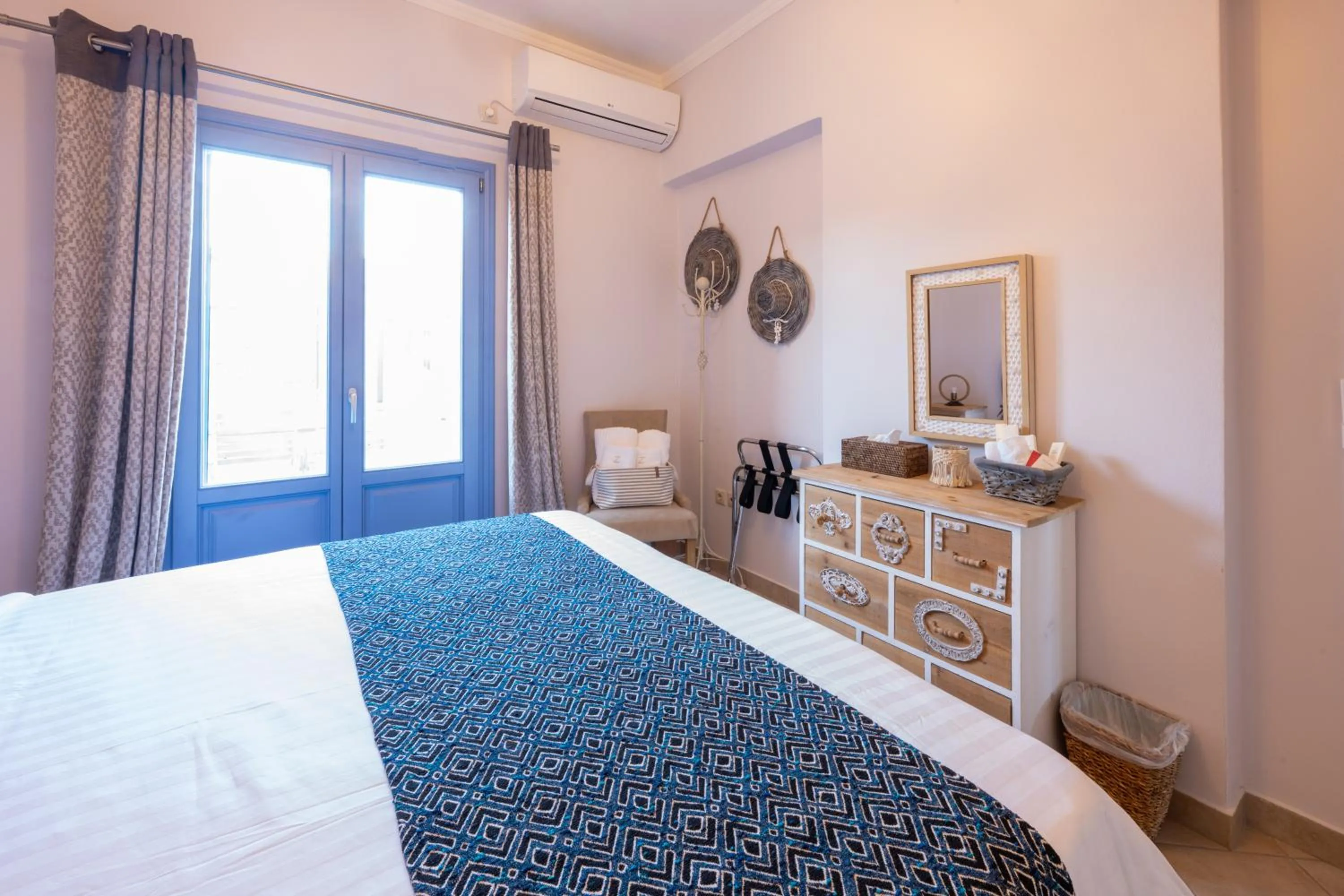Bed in Modus Vivendi Villas