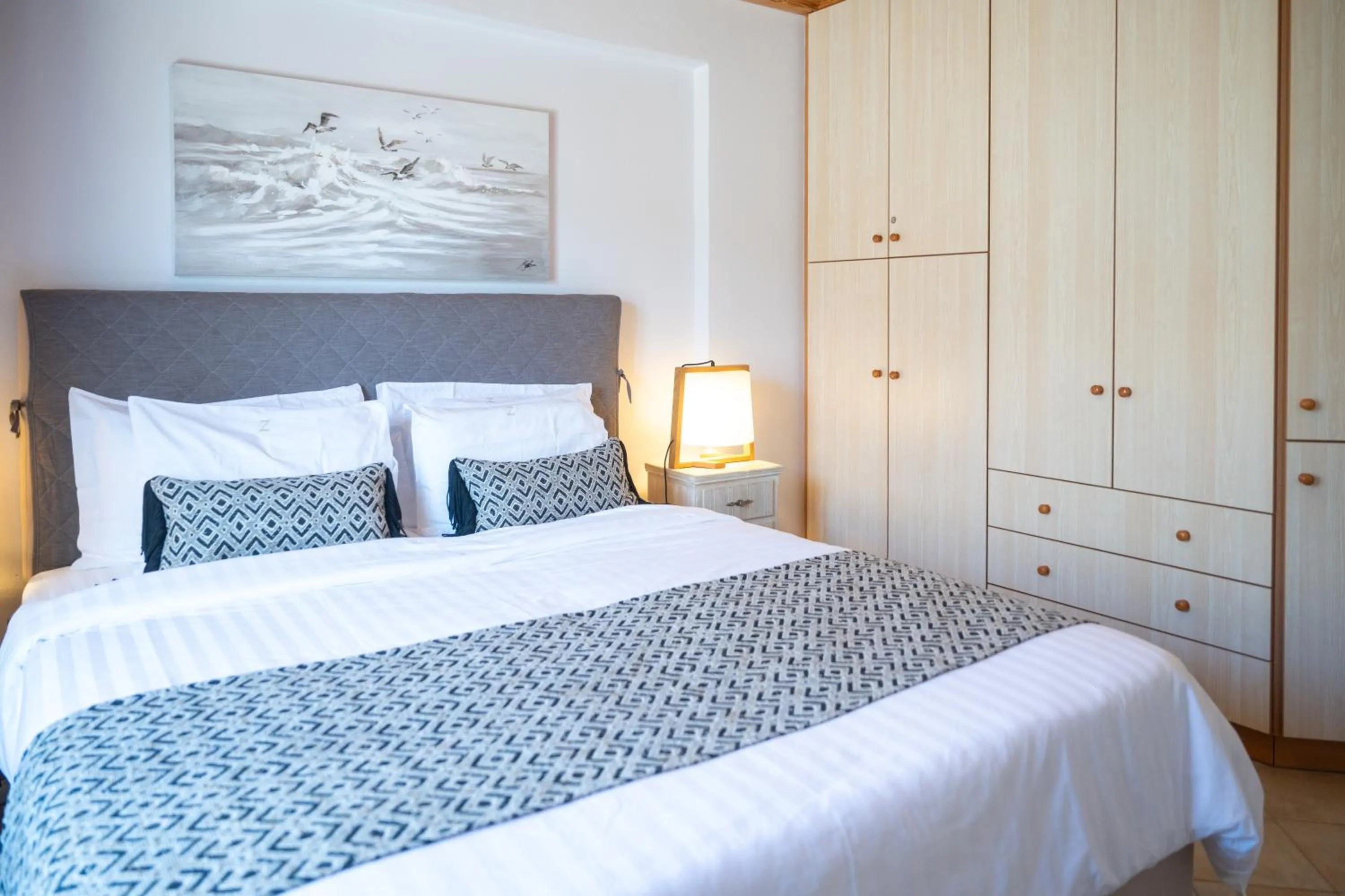 Bed in Modus Vivendi Villas