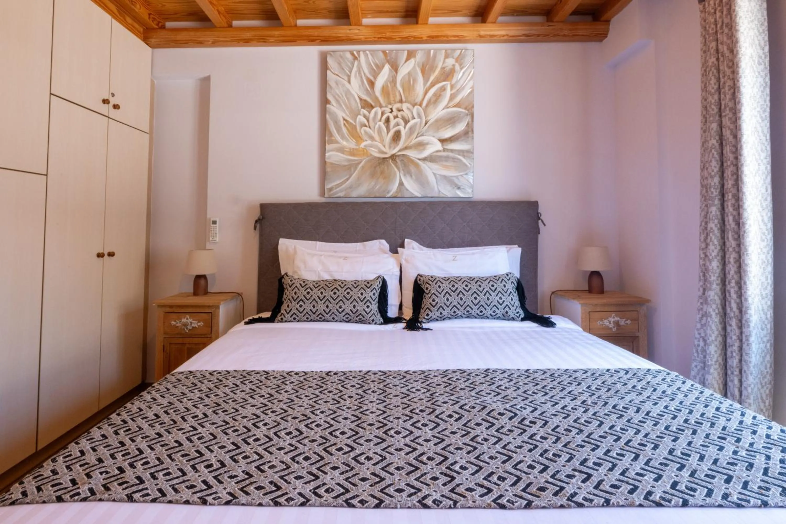 Bed in Modus Vivendi Villas