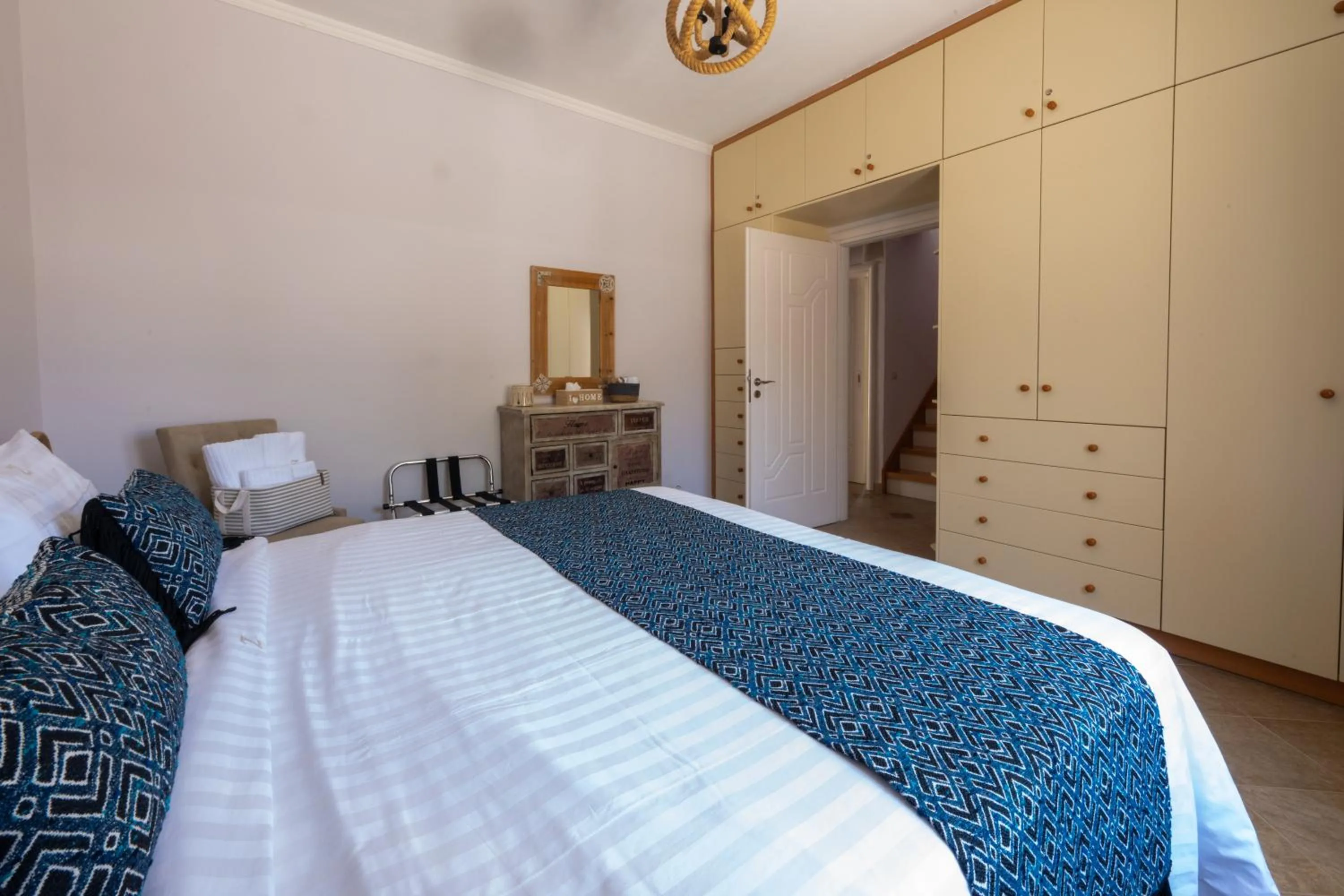 Bed in Modus Vivendi Villas