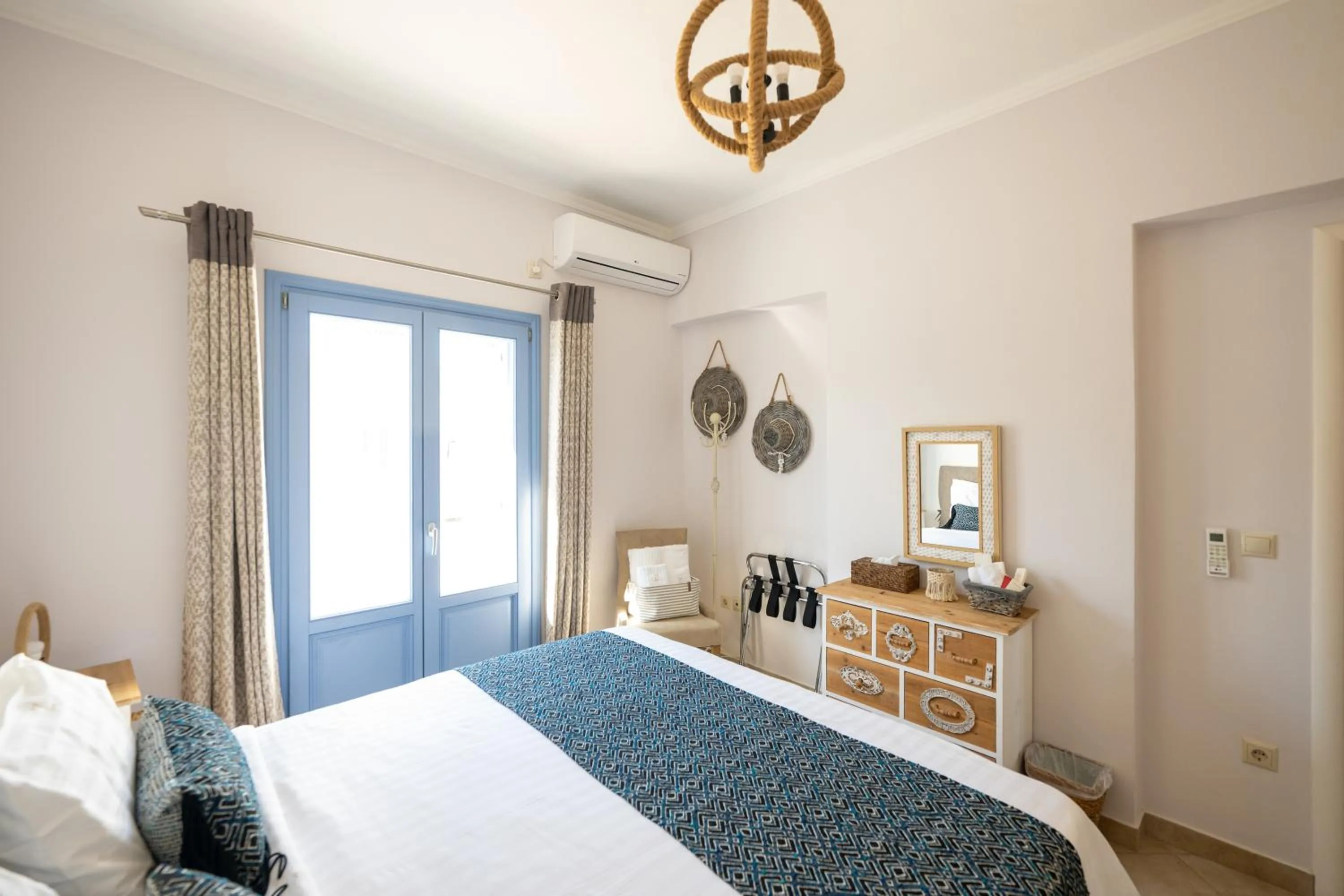 Bed in Modus Vivendi Villas