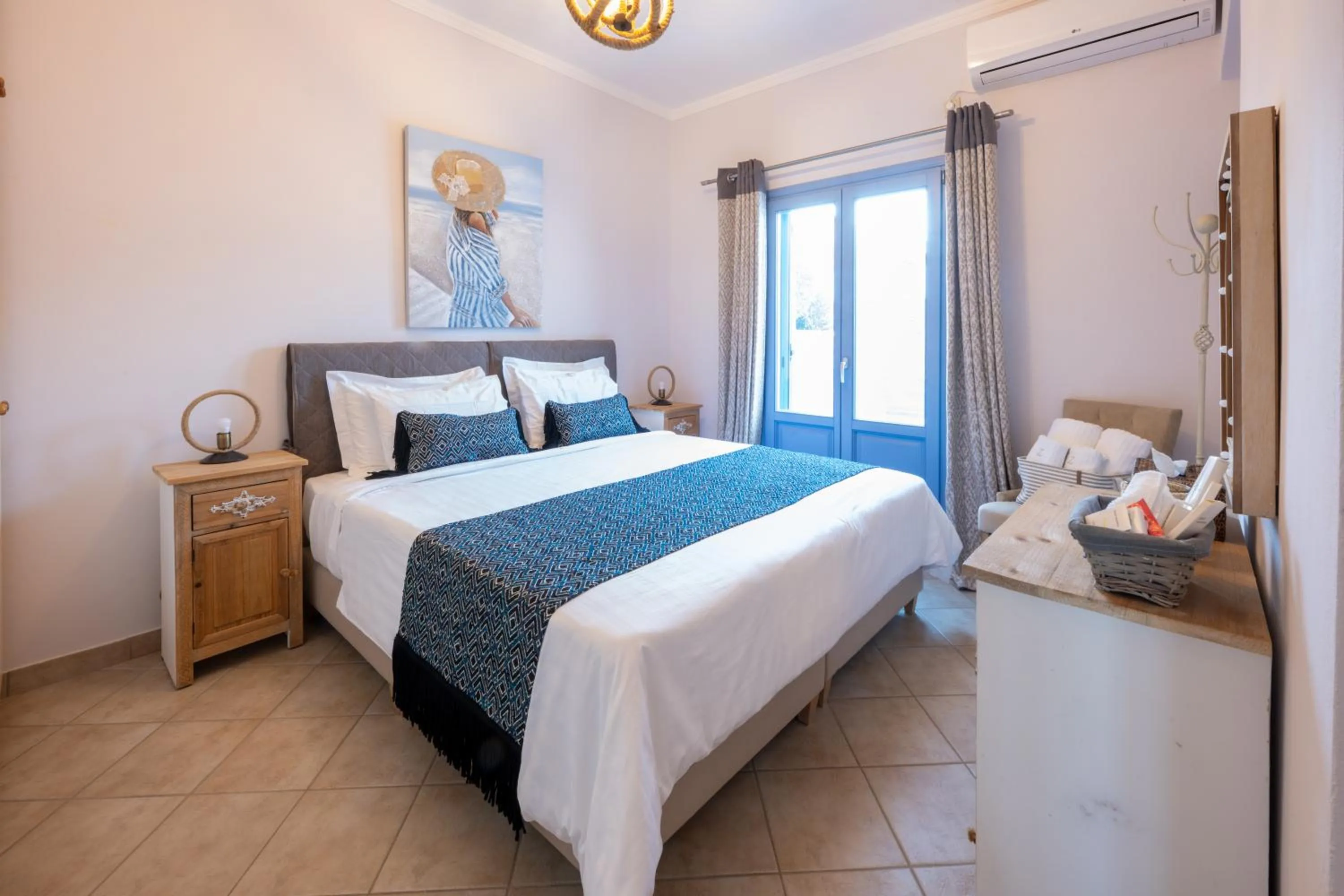 Bed in Modus Vivendi Villas