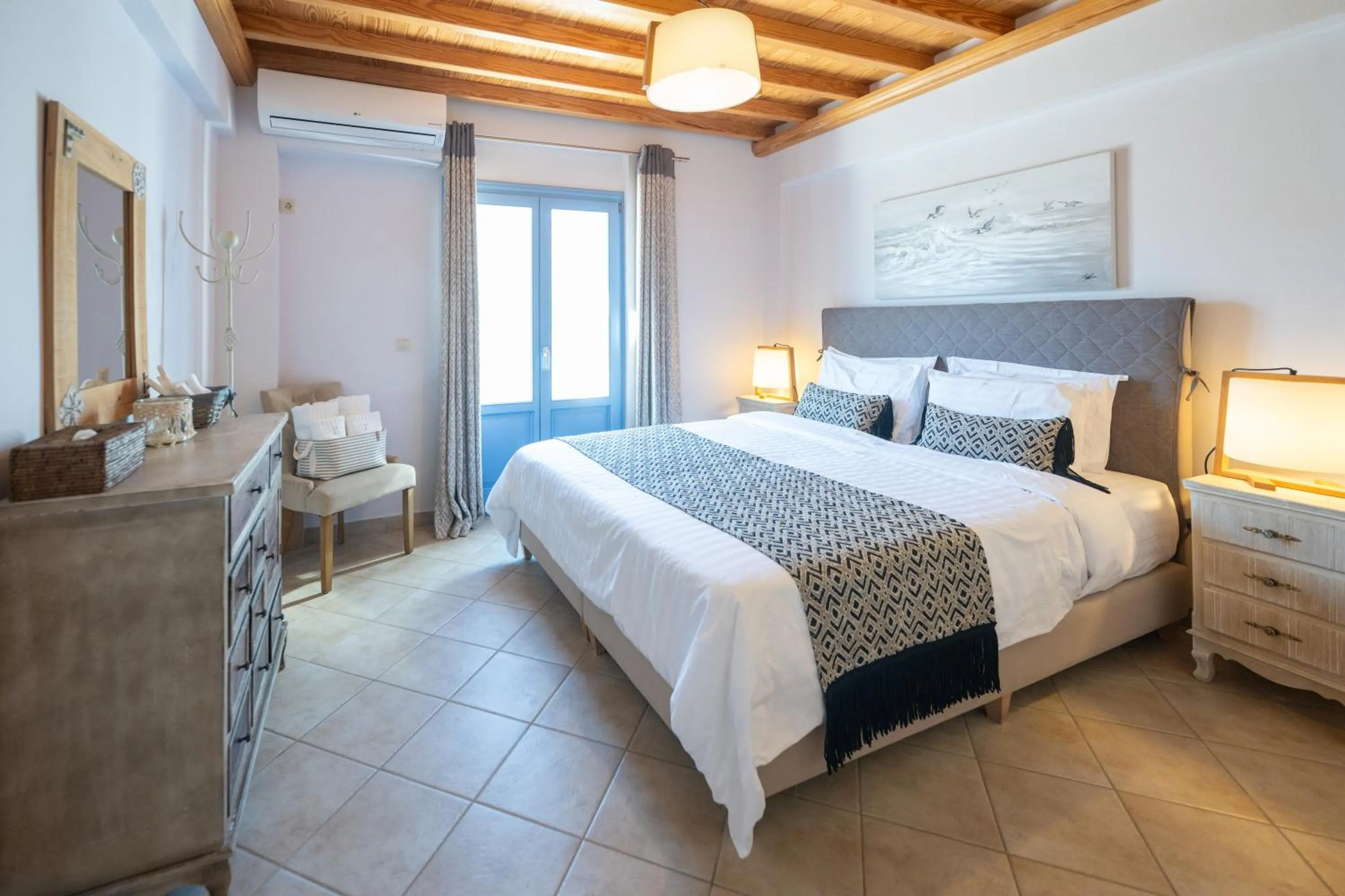 Bed in Modus Vivendi Villas