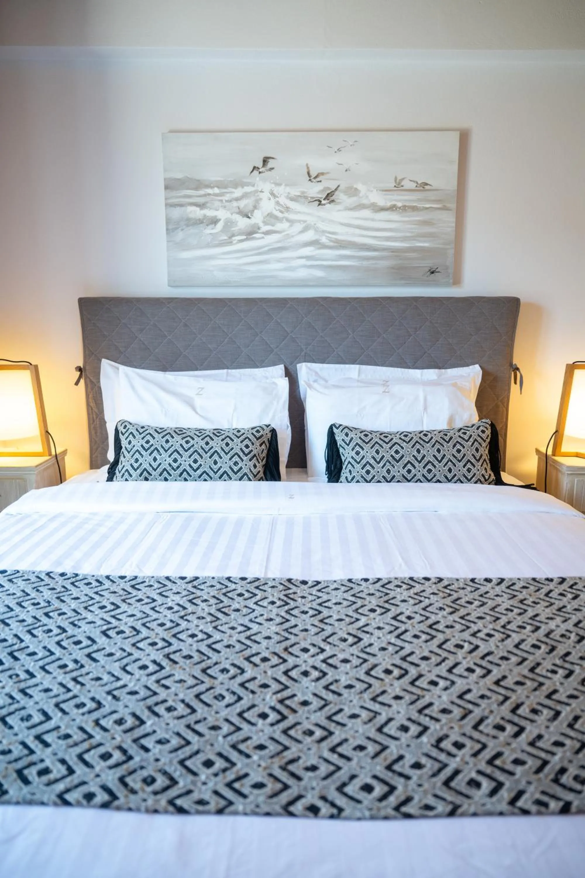 Bed in Modus Vivendi Villas