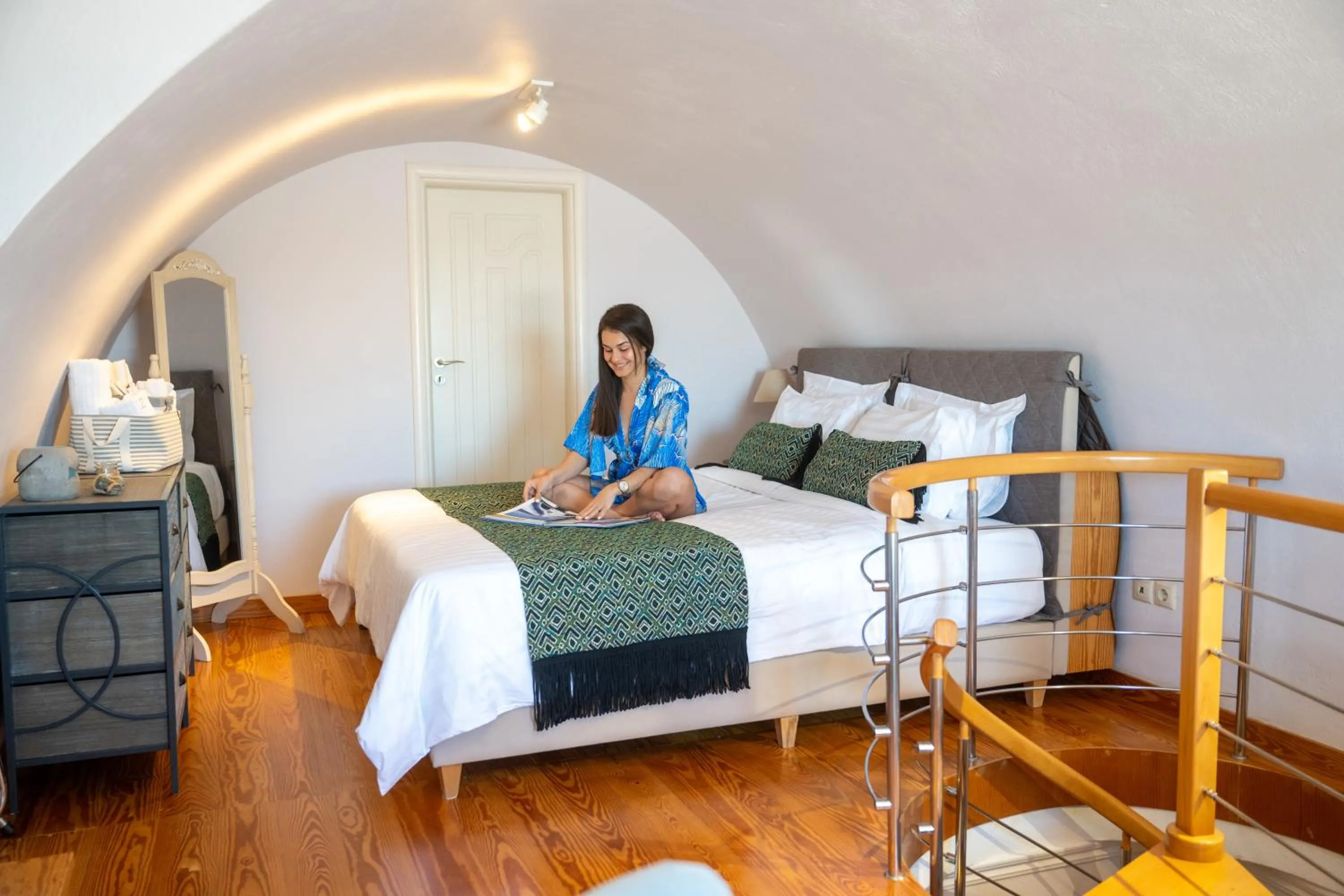Bed in Modus Vivendi Villas