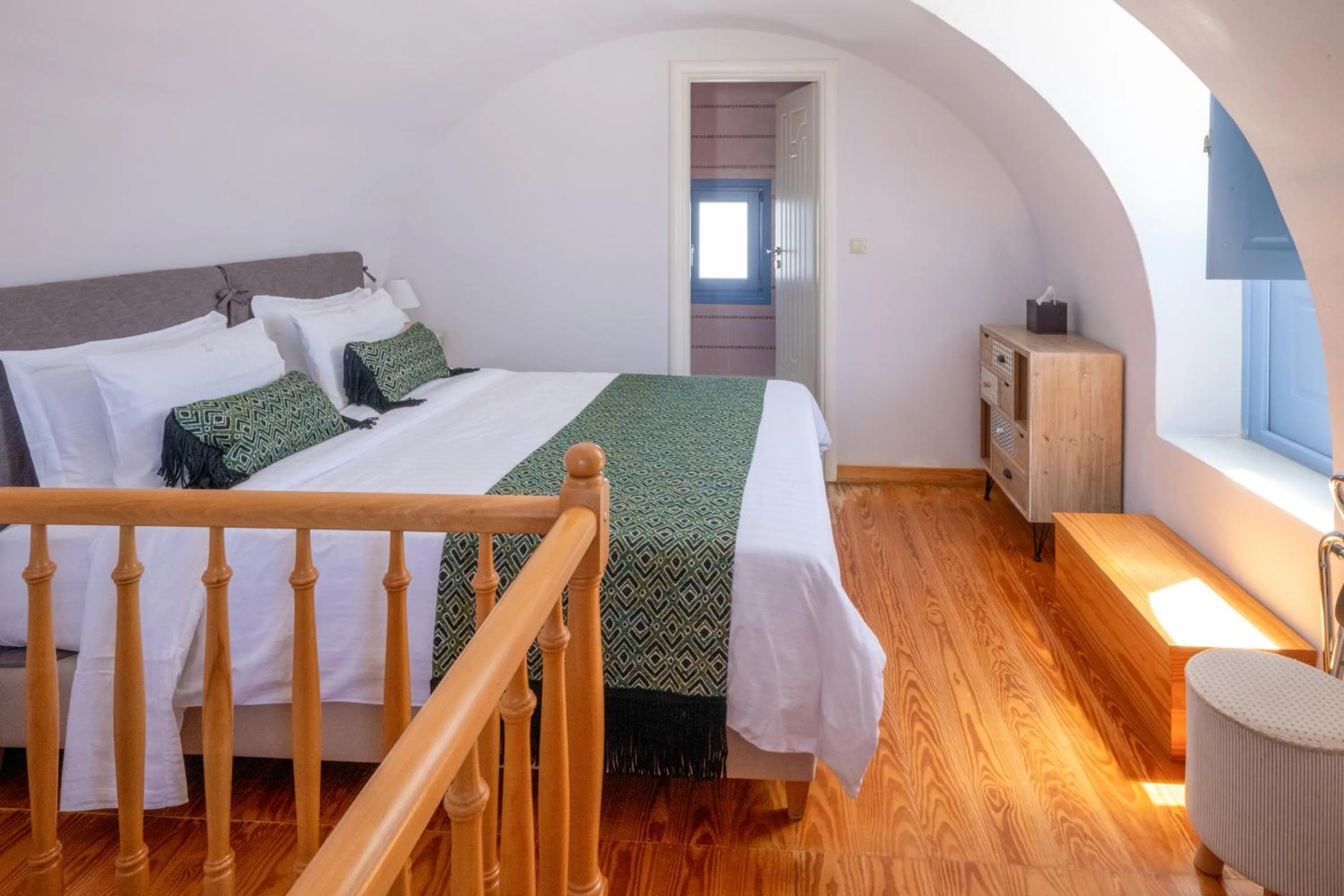 Bed in Modus Vivendi Villas