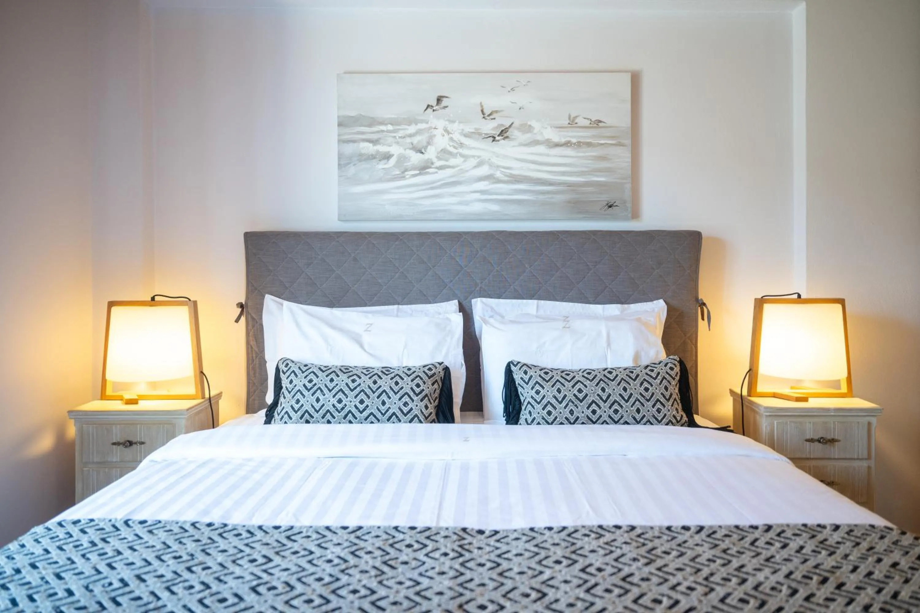 Bed in Modus Vivendi Villas