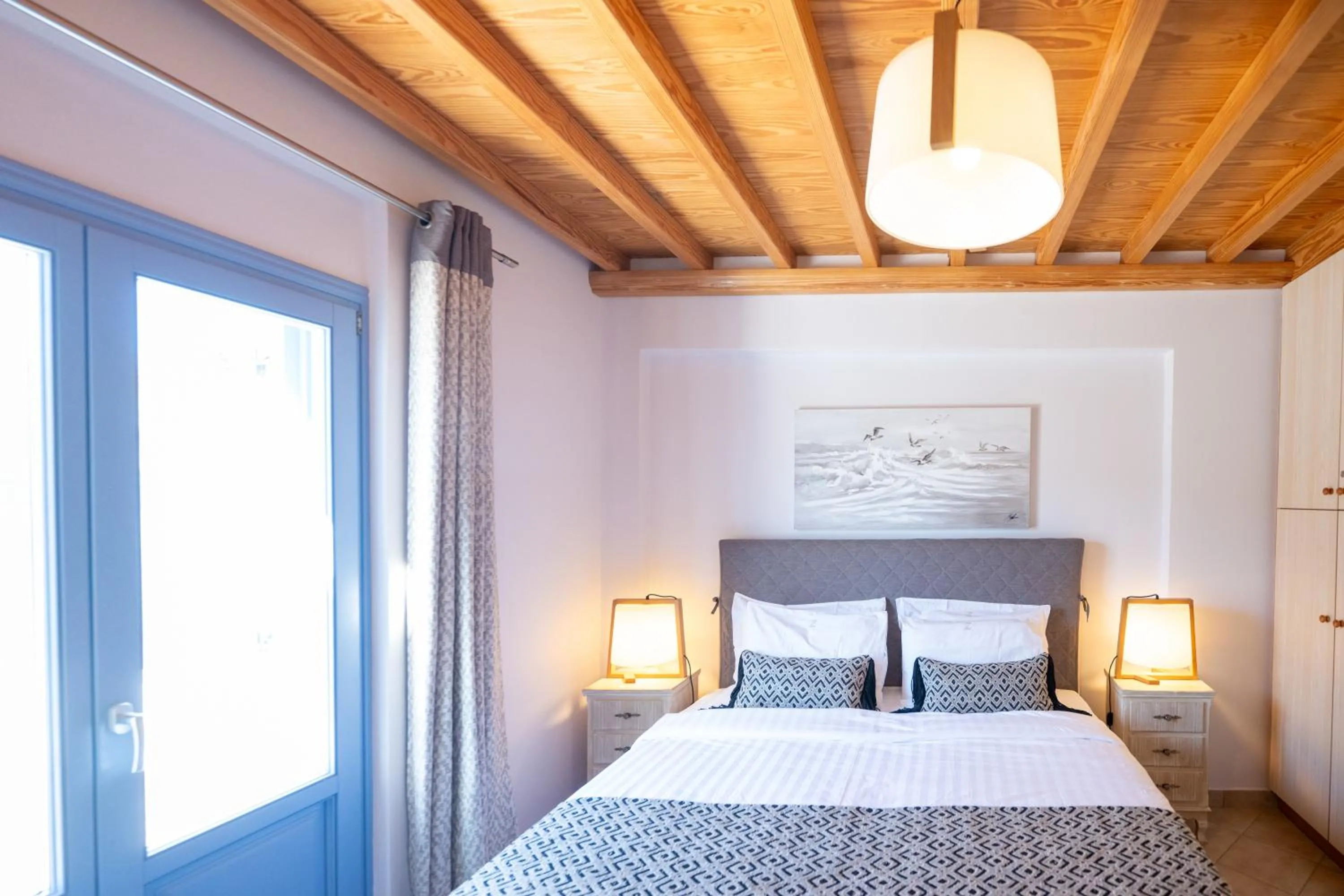 Bed in Modus Vivendi Villas