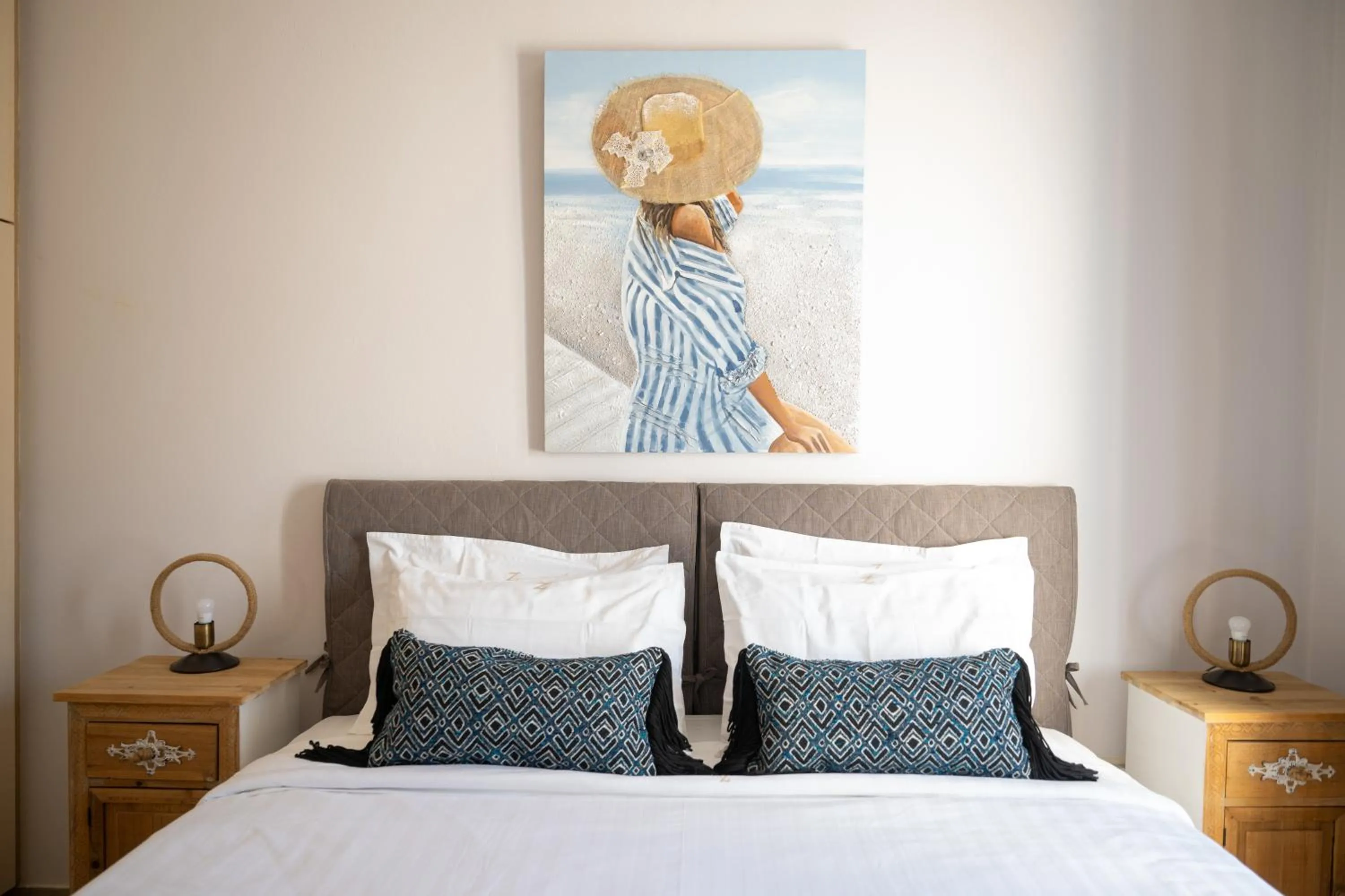 Bed in Modus Vivendi Villas