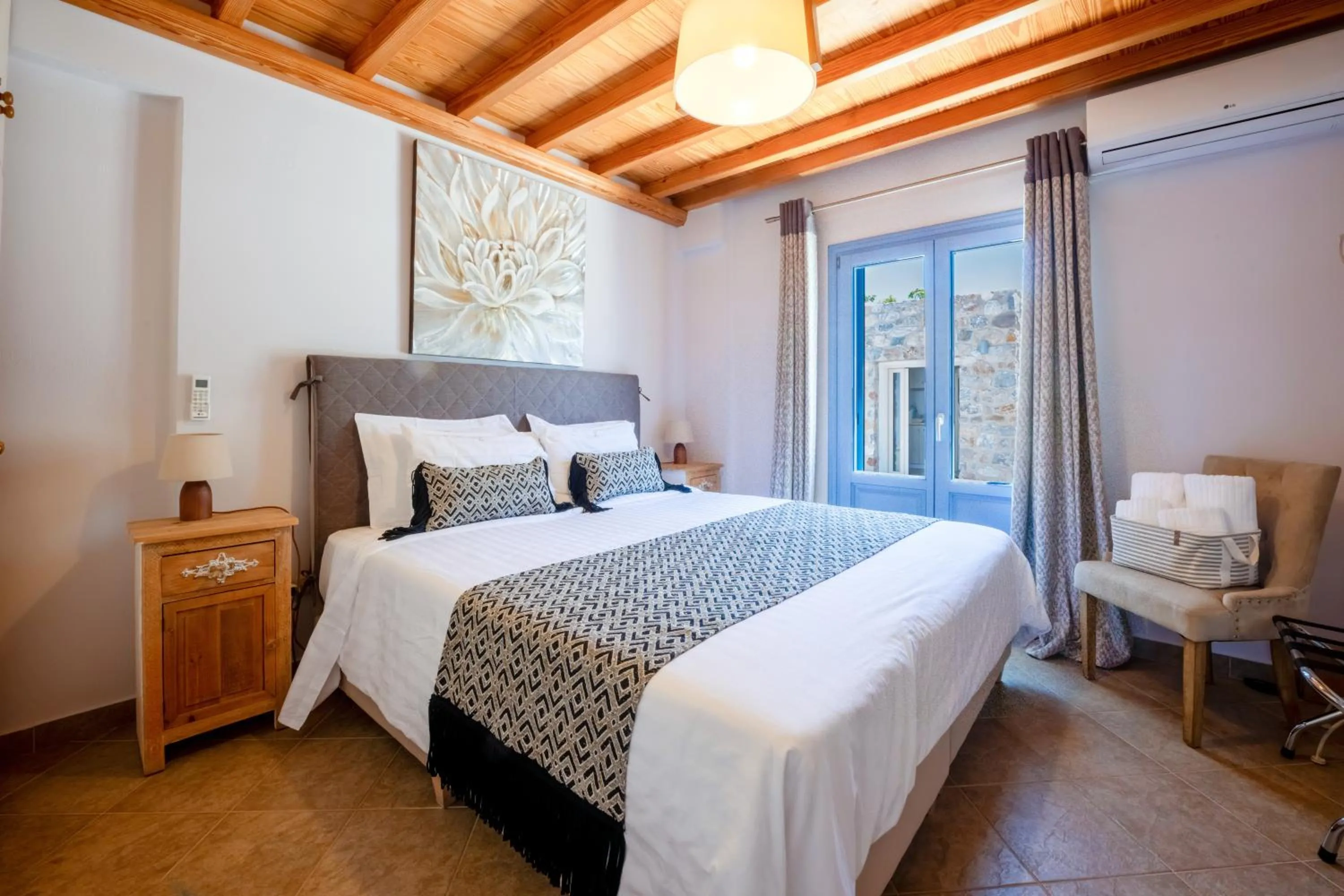 Bed in Modus Vivendi Villas