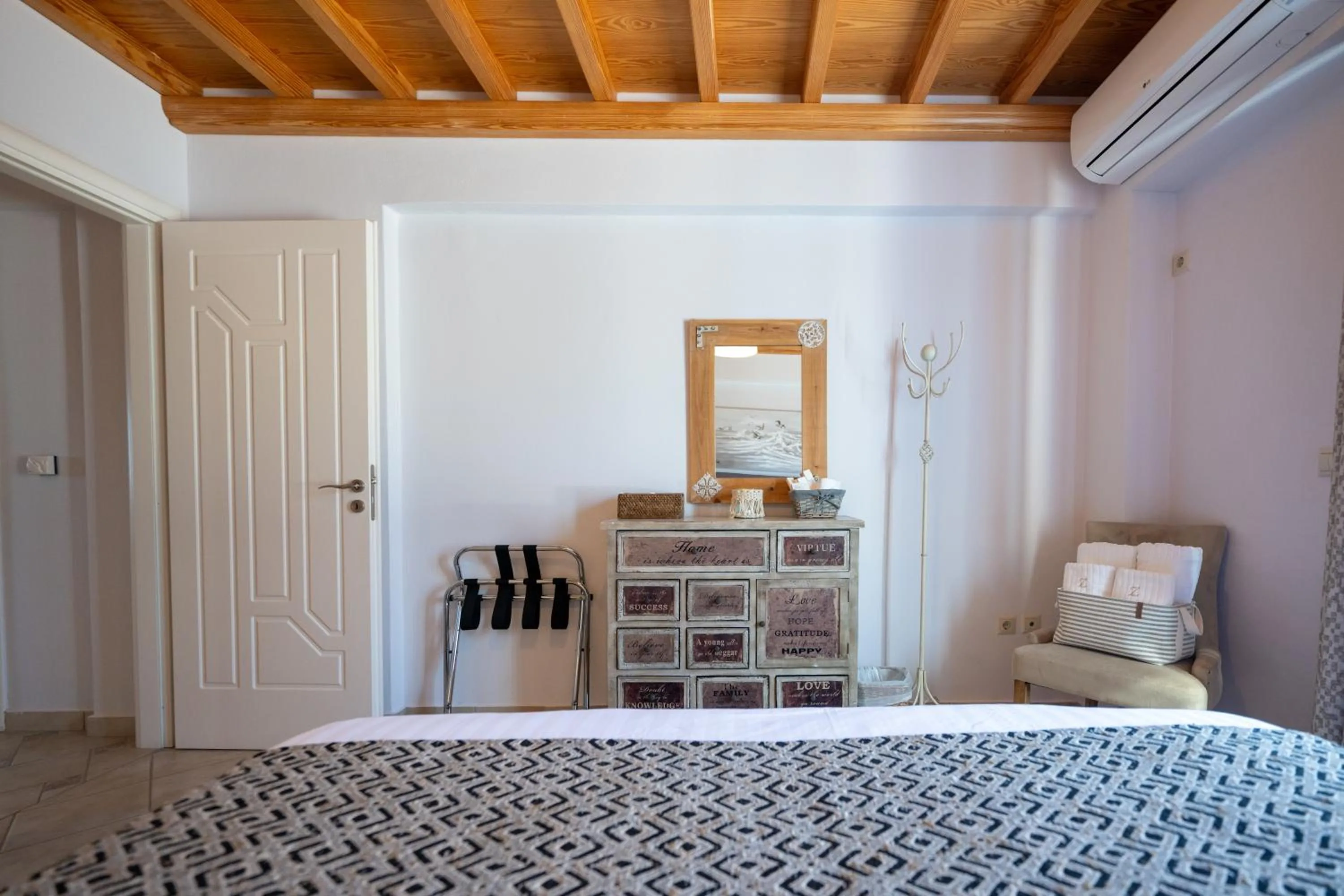 Bed in Modus Vivendi Villas