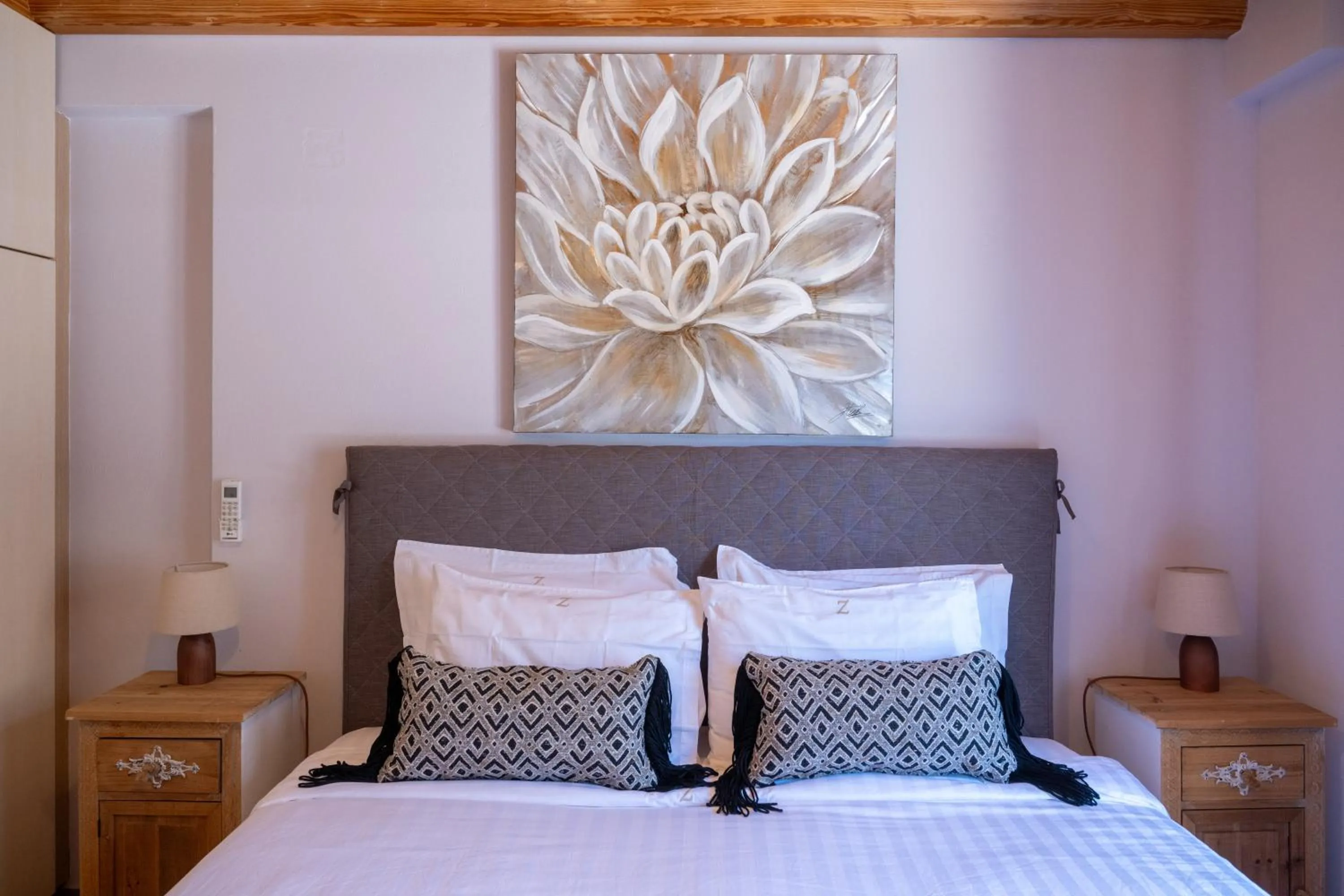 Bed in Modus Vivendi Villas