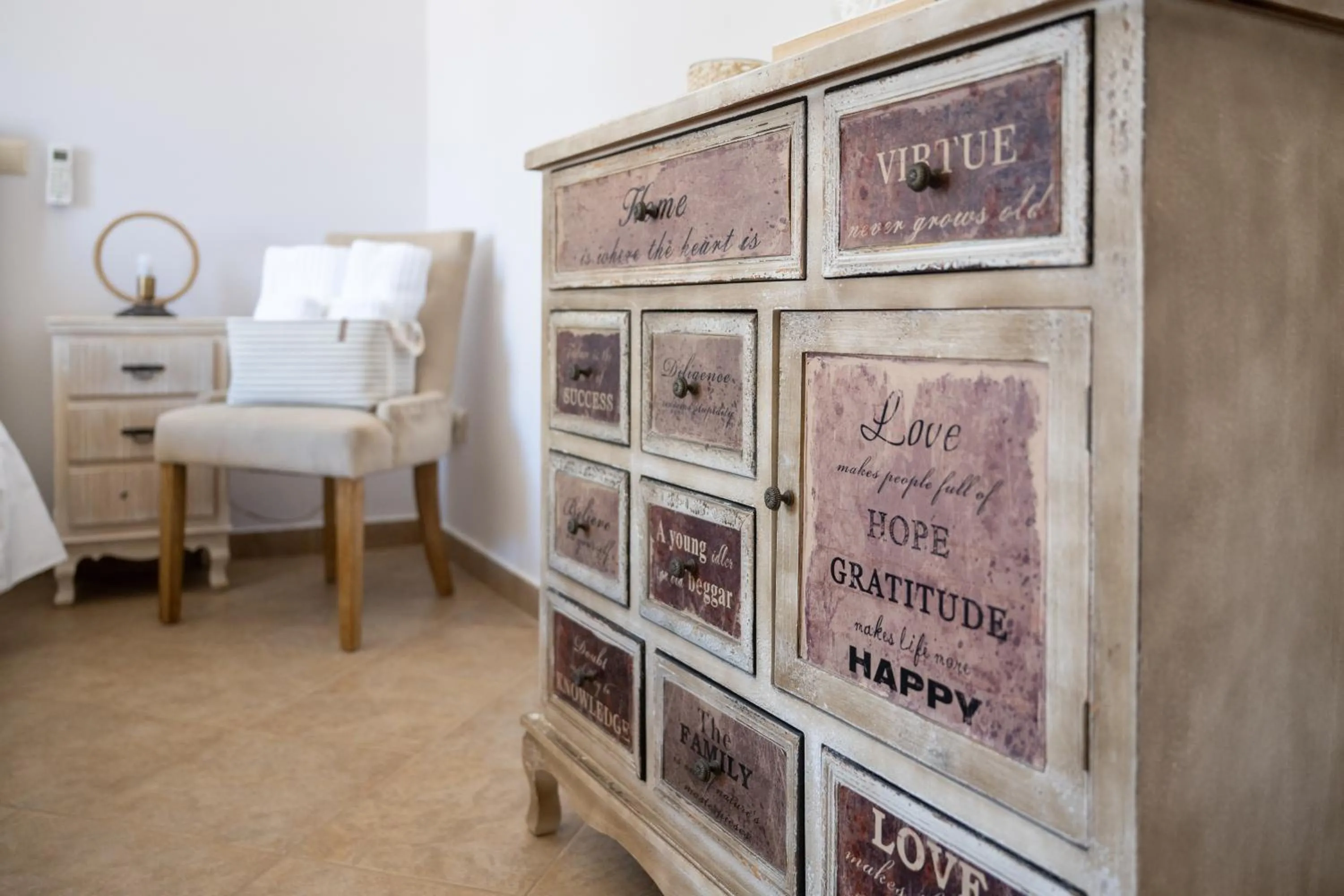 Decorative detail in Modus Vivendi Villas