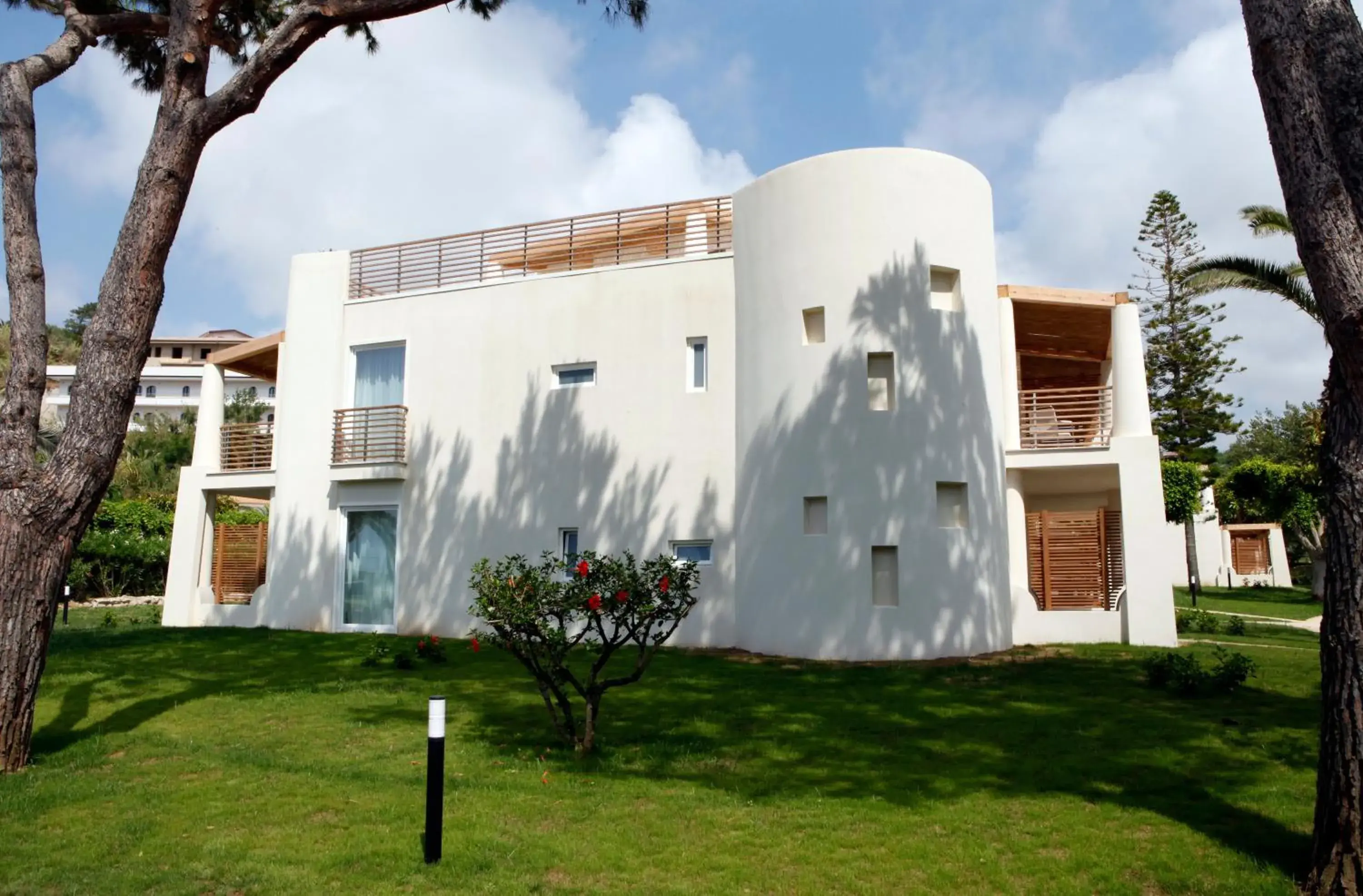 Facade/entrance in Baia Del Sole Resort Facade/entrance in Baia Del Sole Resort