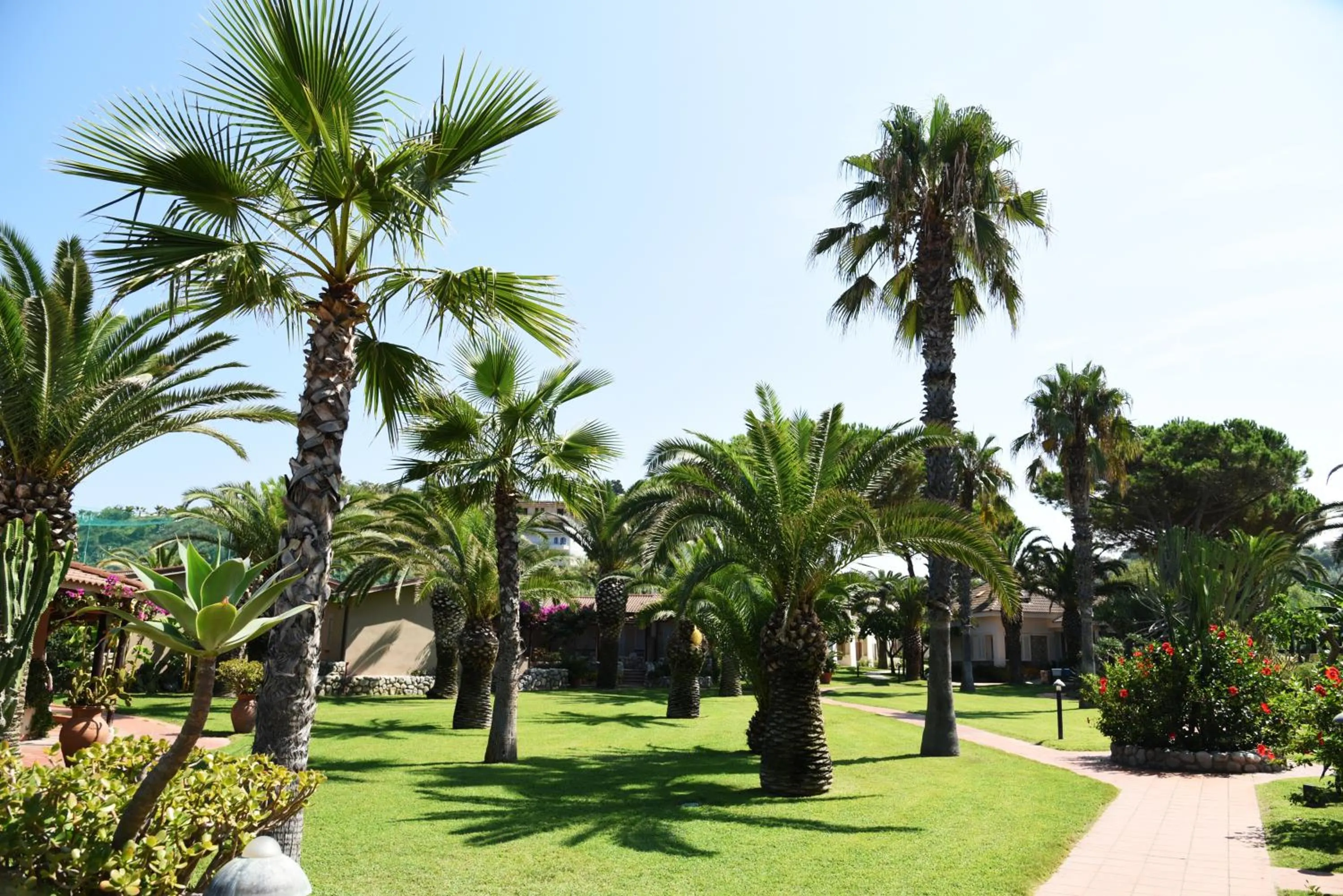 Garden view in Baia Del Sole Resort