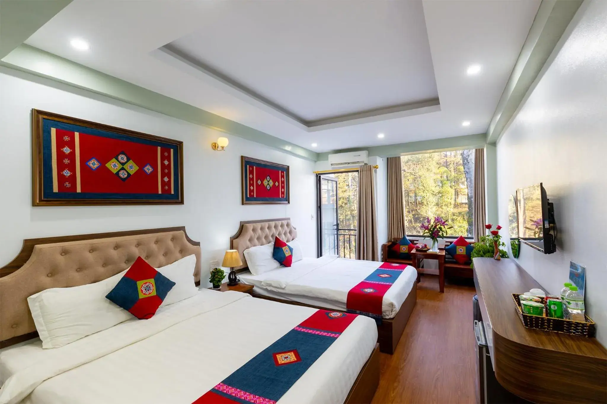 Family Suite with Balcony in Sapa Hidden Gem Hotel & Spa Family Suite with Balcony in Sapa Hidden Gem Hotel & Spa