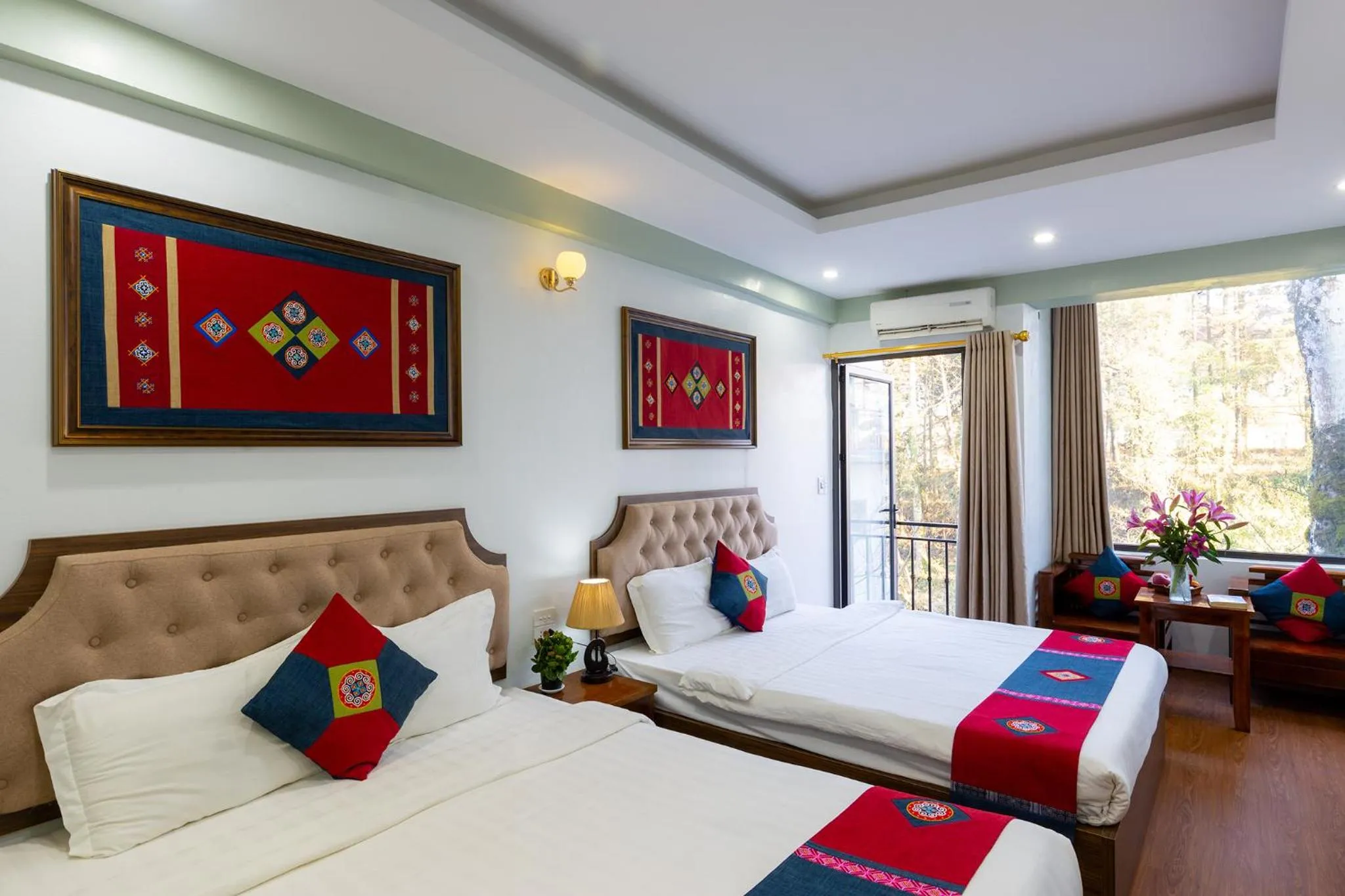 Bed in Sapa Hidden Gem Hotel & Spa