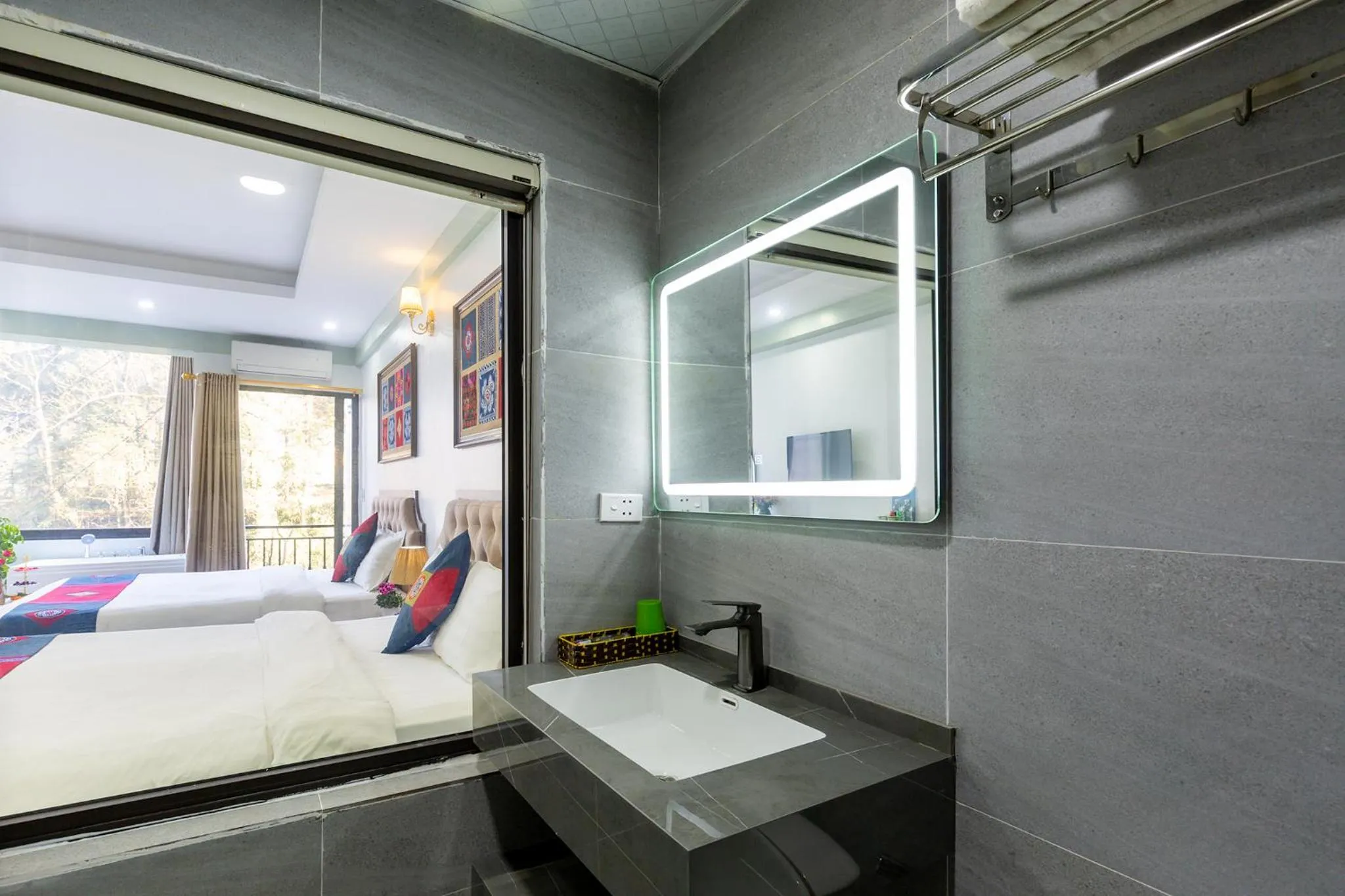 Bed in Sapa Hidden Gem Hotel & Spa