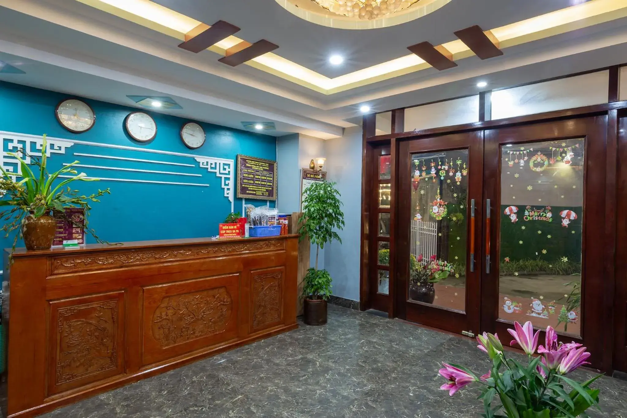 Lobby or reception in Sapa Hidden Gem Hotel & Spa Lobby or reception in Sapa Hidden Gem Hotel & Spa
