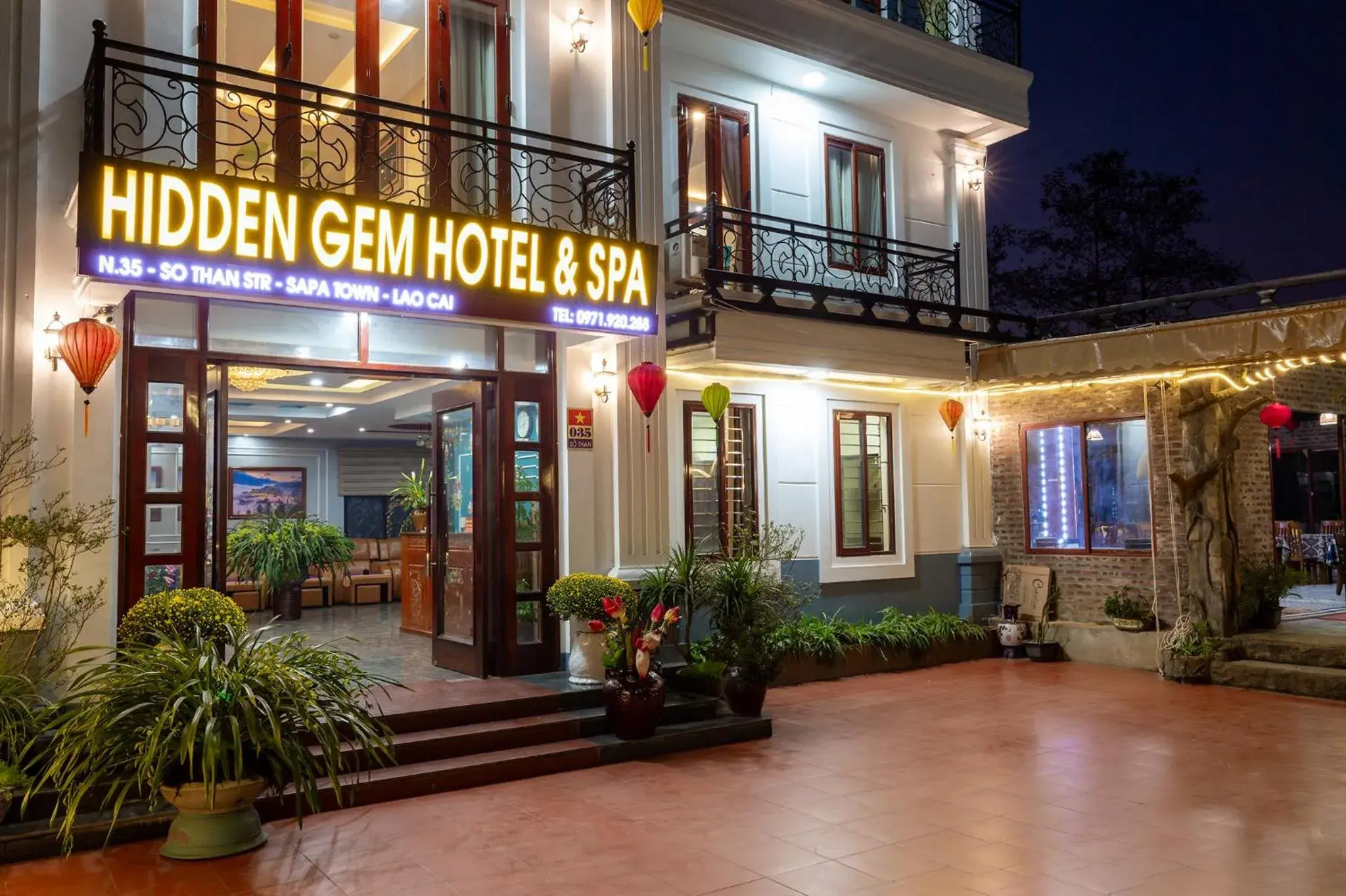 Property building in Sapa Hidden Gem Hotel & Spa Property building in Sapa Hidden Gem Hotel & Spa
