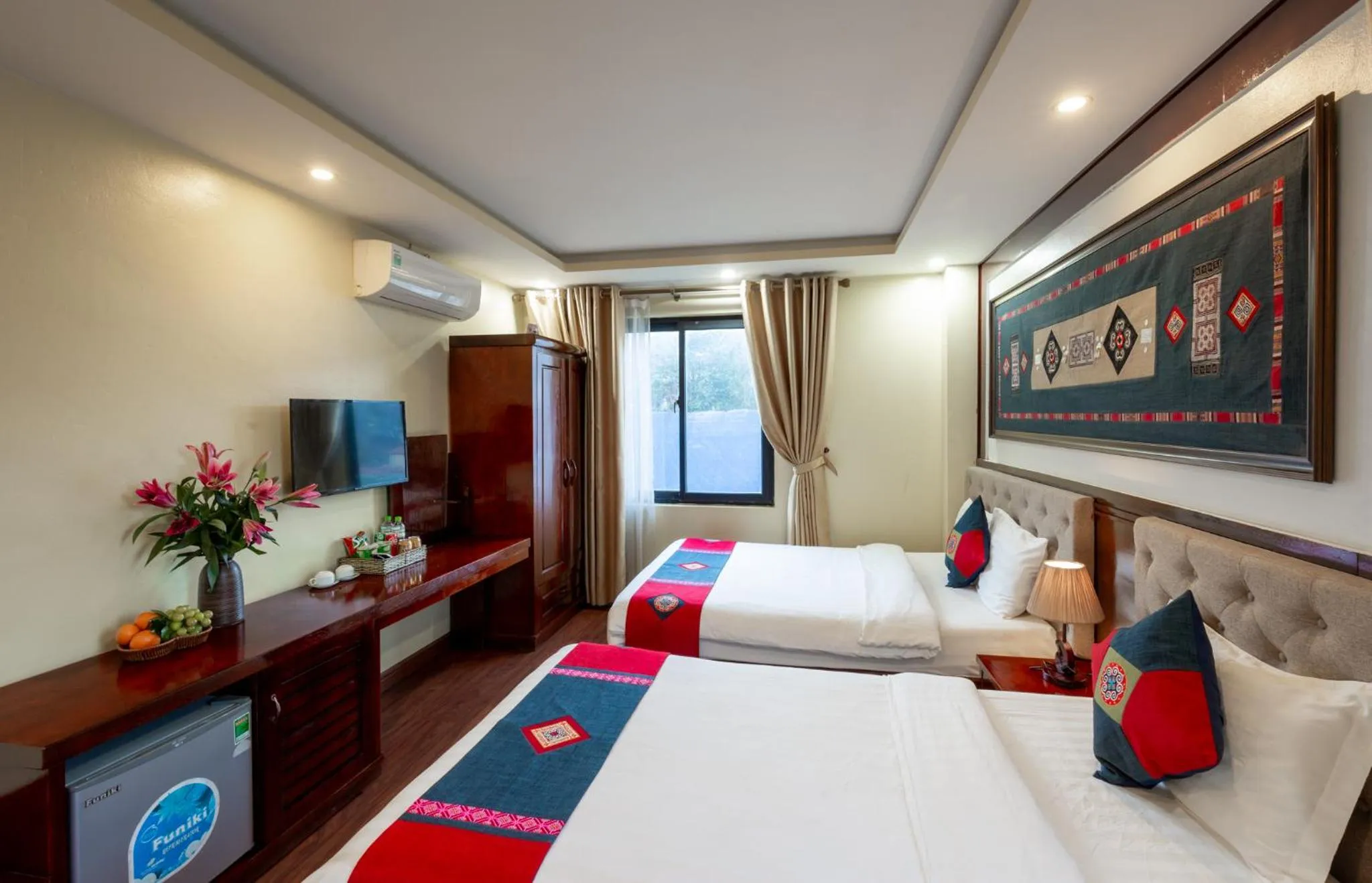 Bed in Sapa Hidden Gem Hotel & Spa