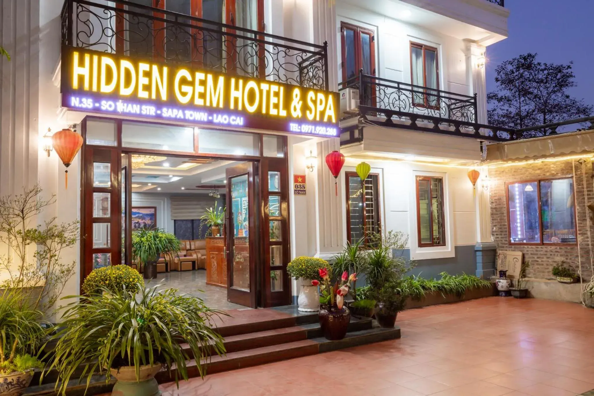 Property building in Sapa Hidden Gem Hotel & Spa Property building in Sapa Hidden Gem Hotel & Spa