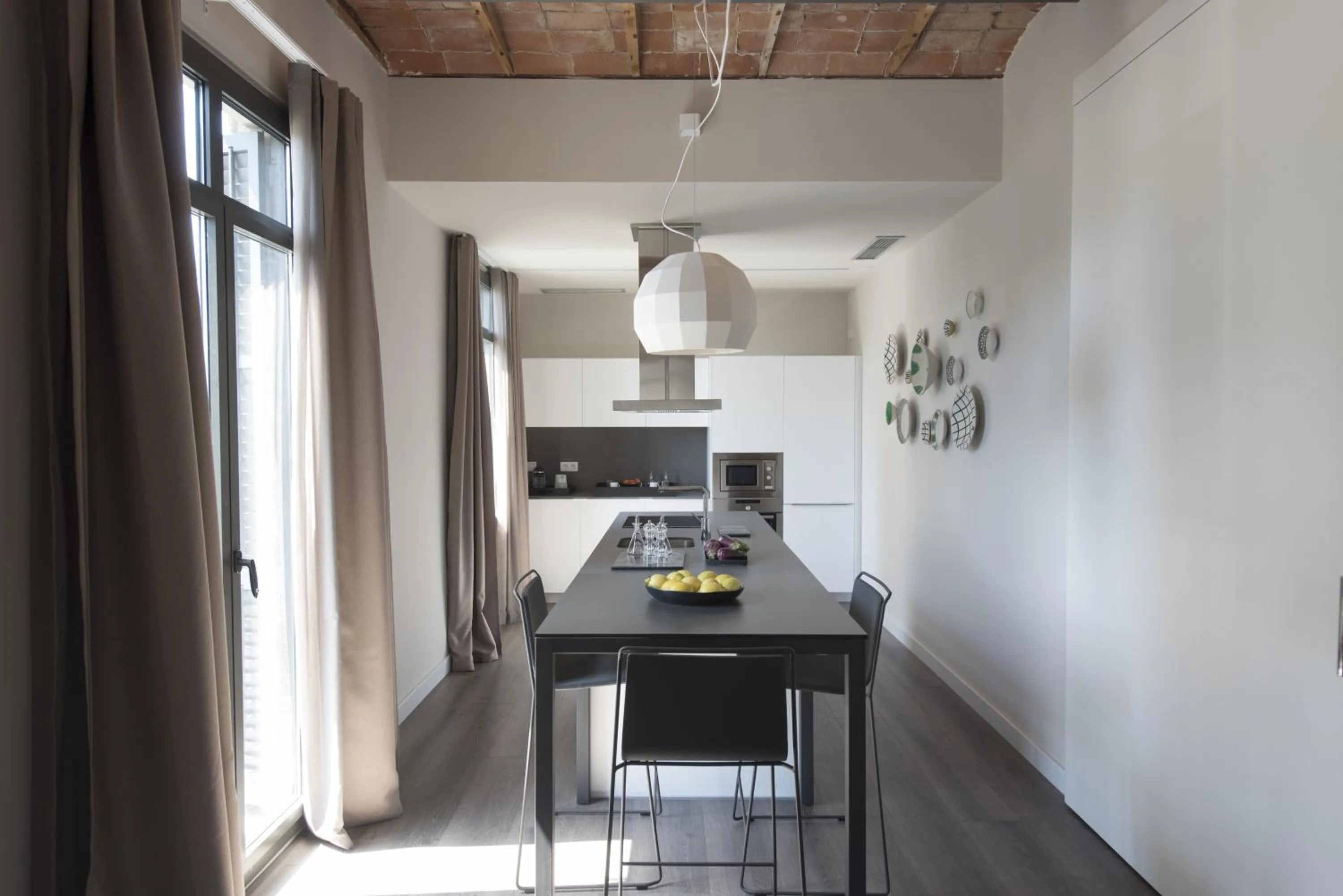 Kitchen or kitchenette in Casagrand Luxury Apartments Barcelona