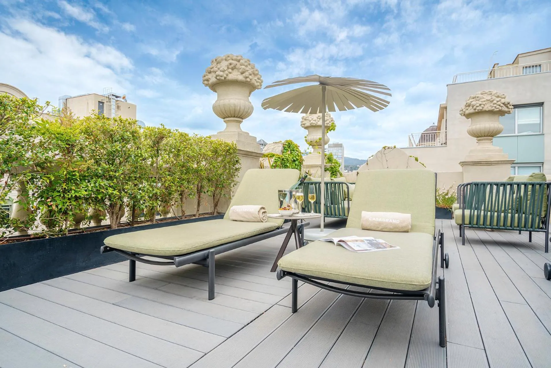 Balcony/Terrace in Casagrand Luxury Apartments Barcelona