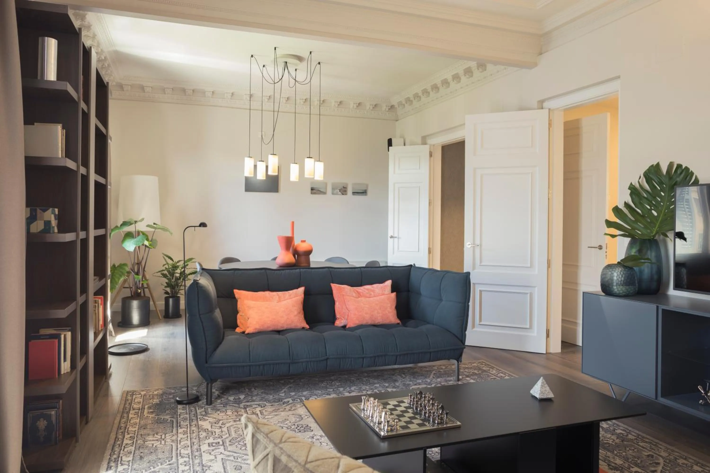 Library in Casagrand Luxury Apartments Barcelona